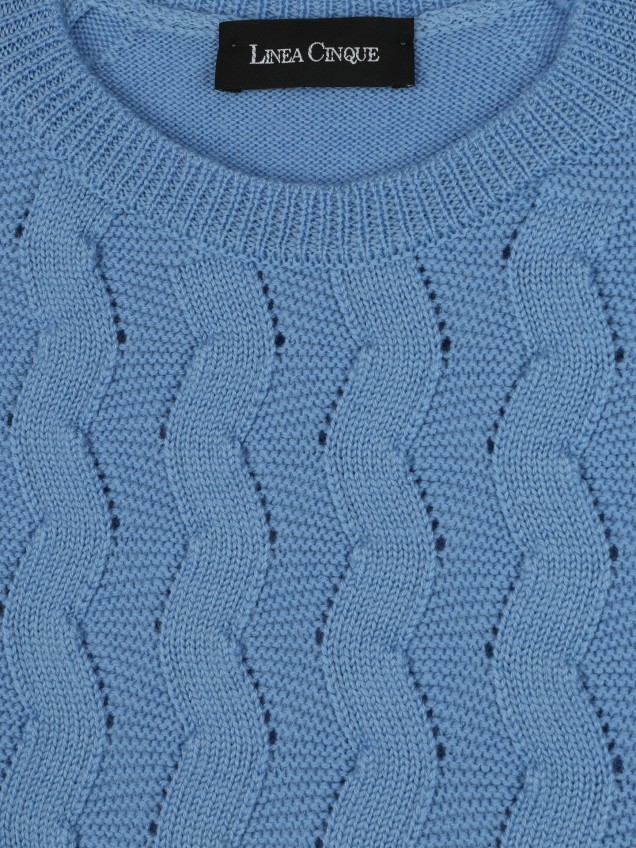 Camisola de Malha com Padrão