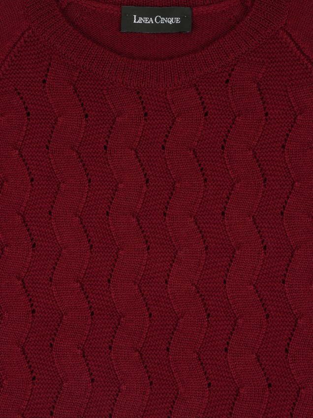 Camisola de Malha com Padrão