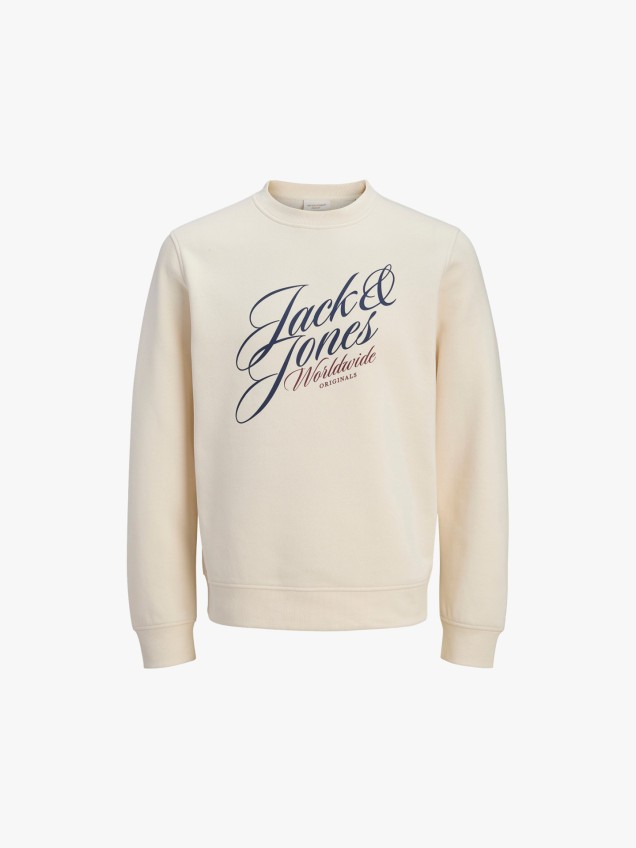 Sweatshirt com Estampado Frontal