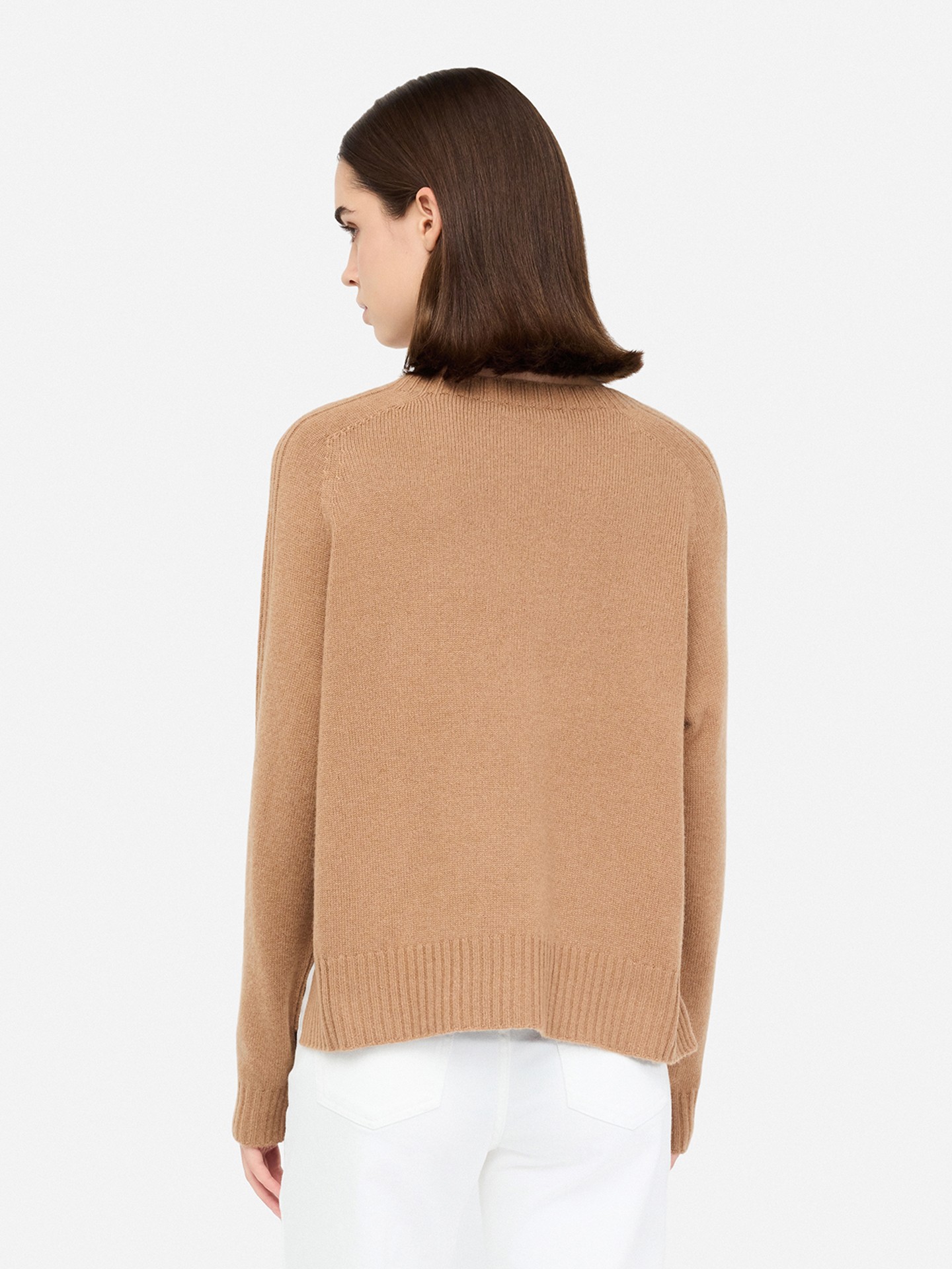 Camisola de Lã com Coração em Strass