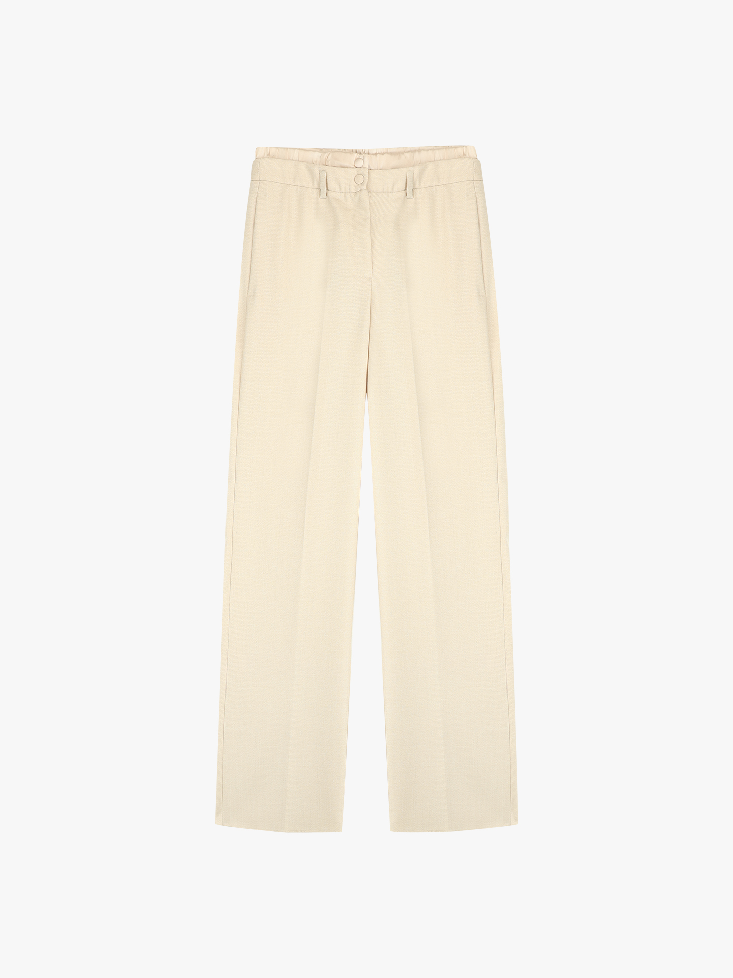 Calças de Sarja Straight Fit