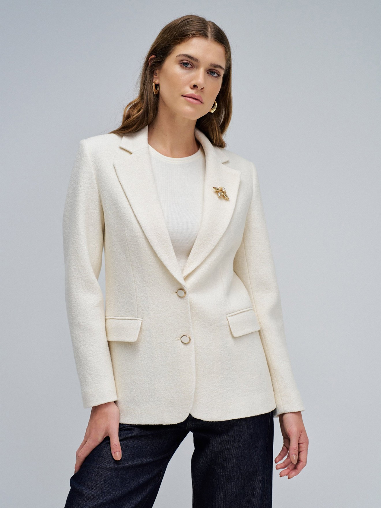 Blazer Texturado de L
