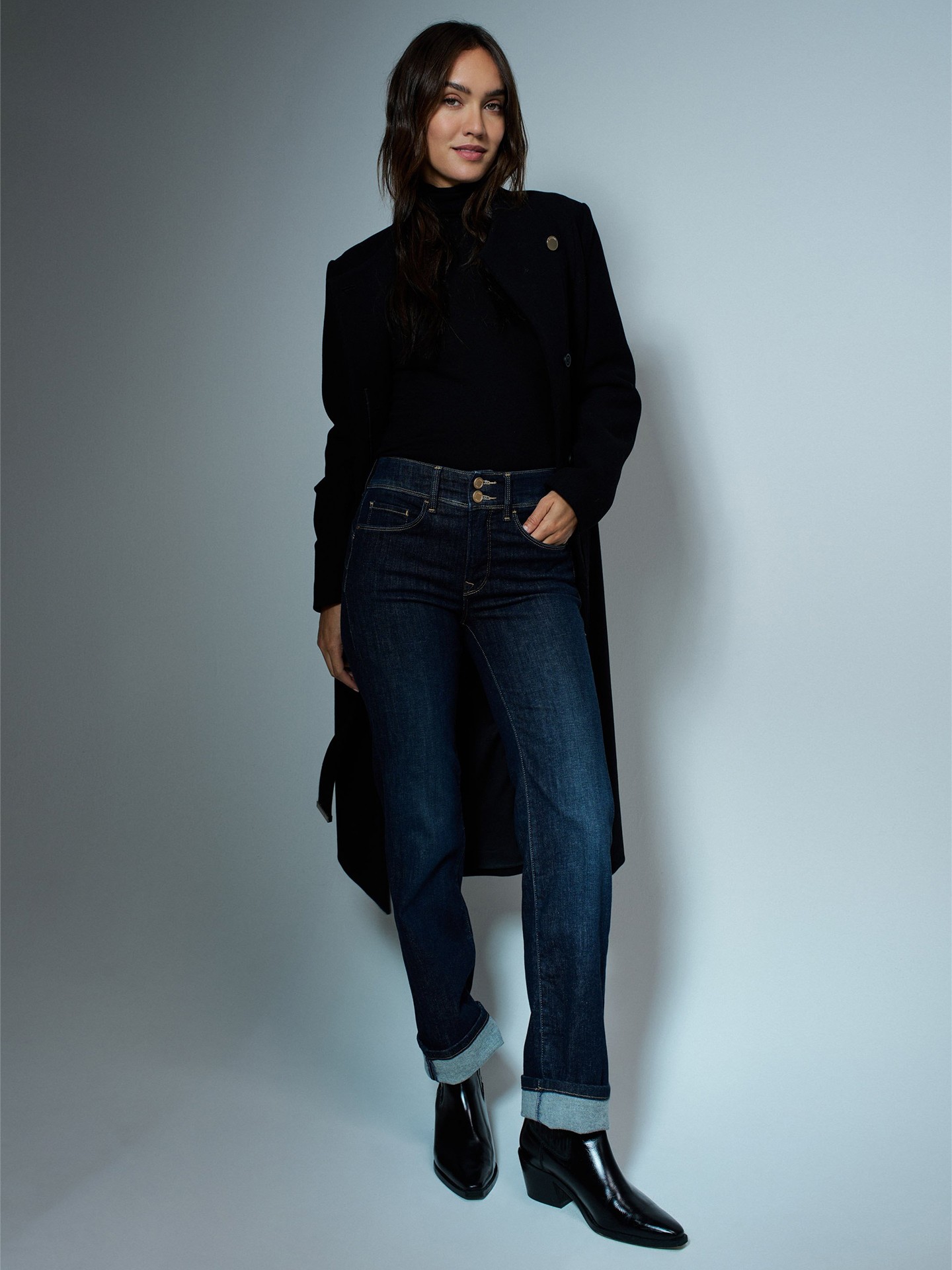 Calças de Ganga Secret Push In