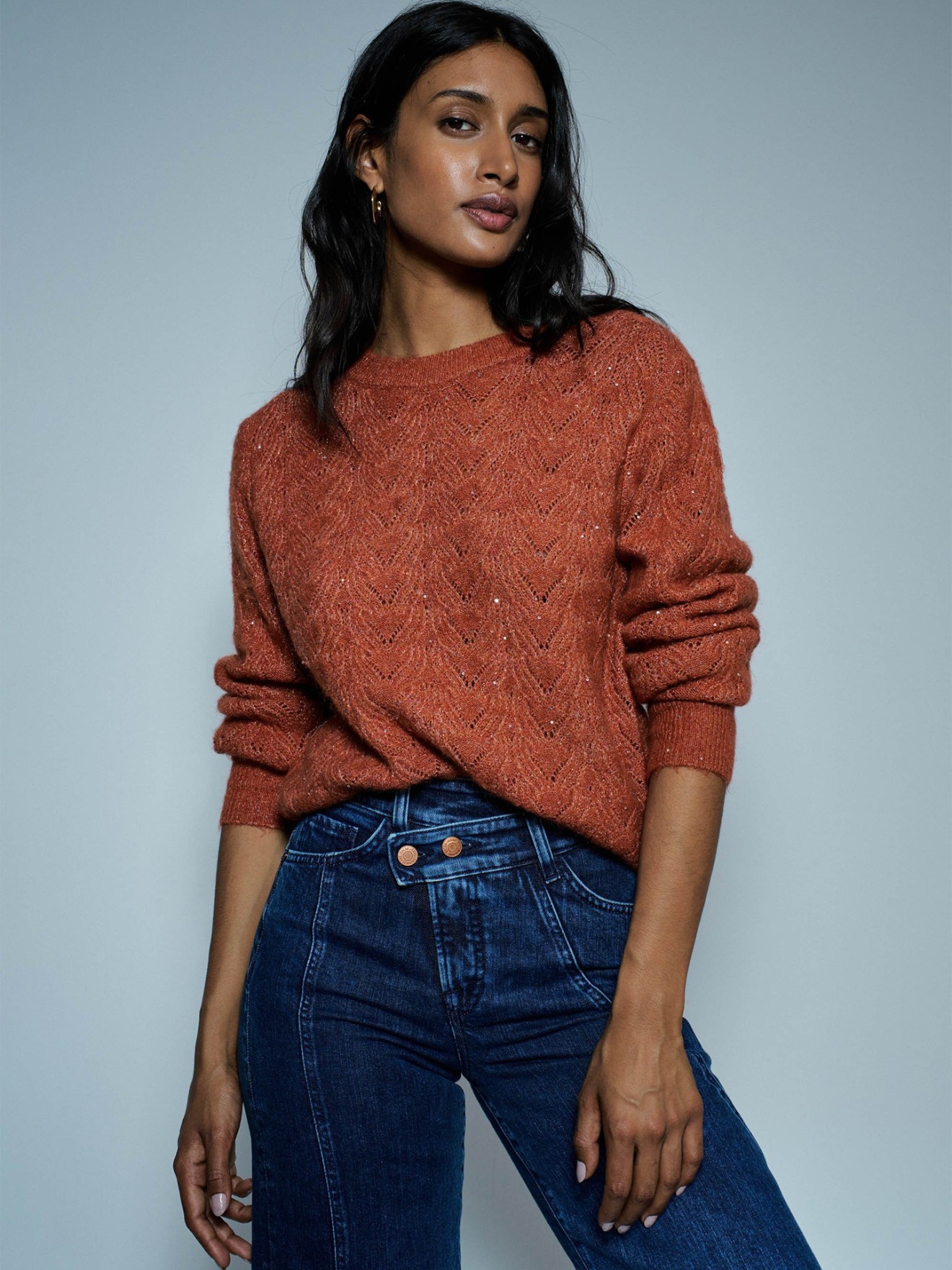 Camisola de Lã e Mohair