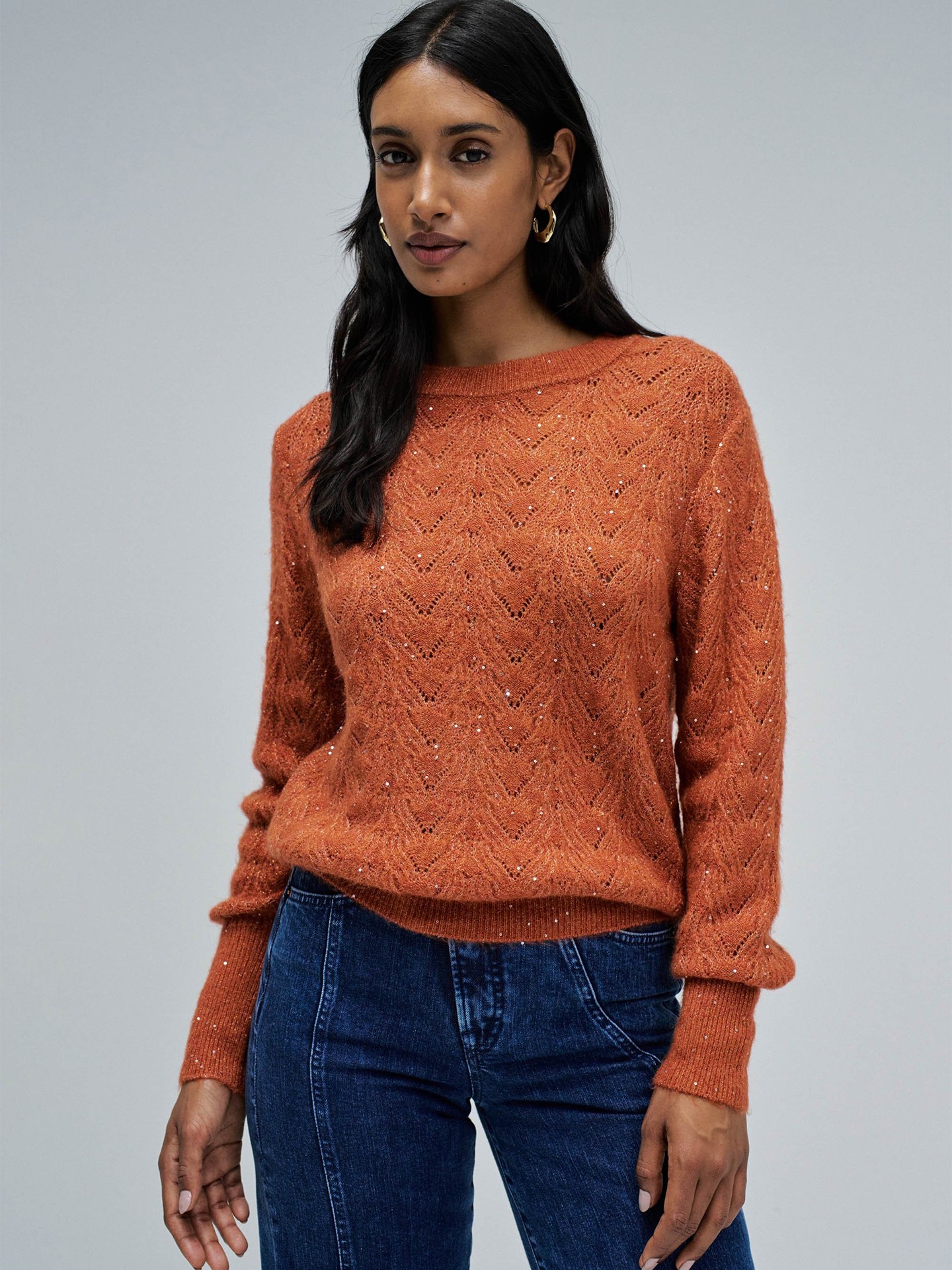 Camisola de Lã e Mohair