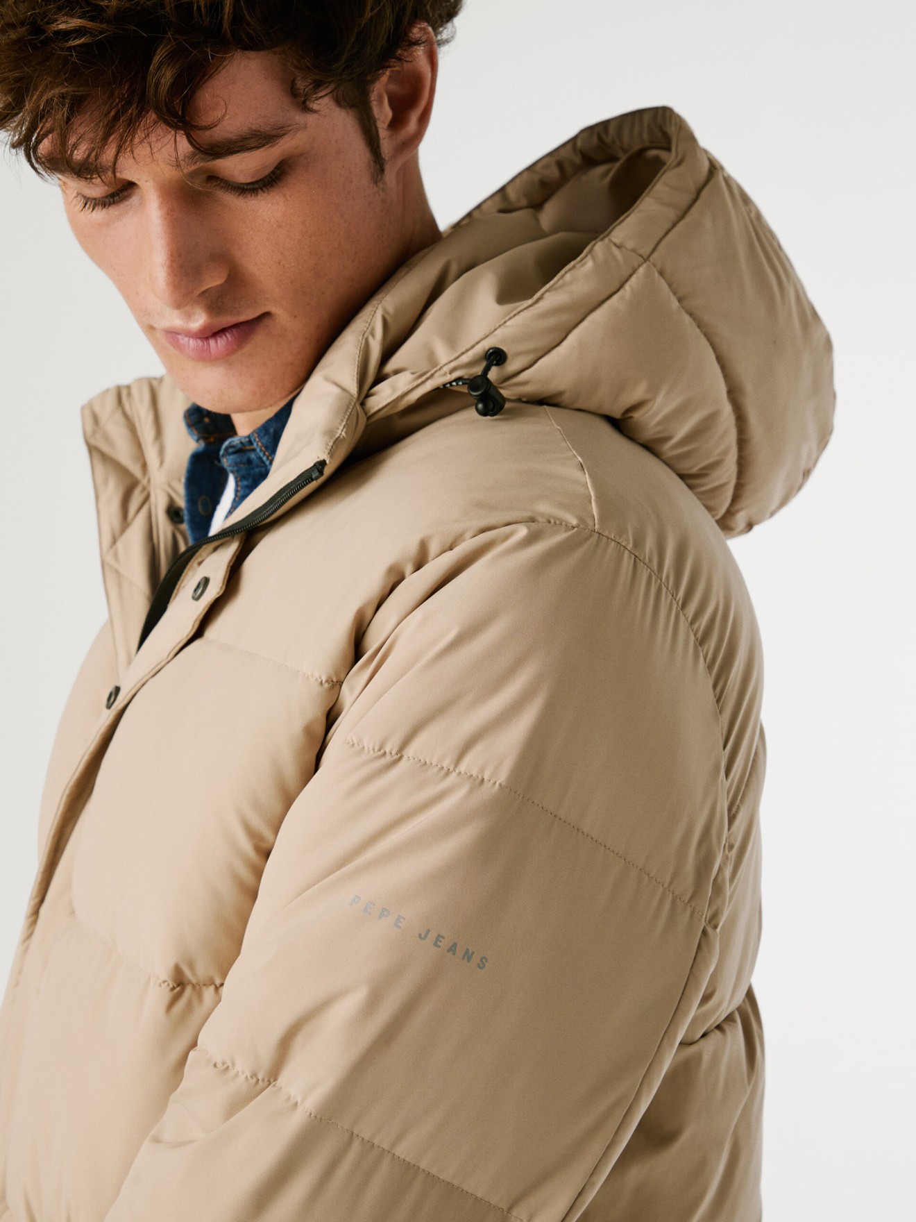 Bluso Acolchoado com Capuz Removvel