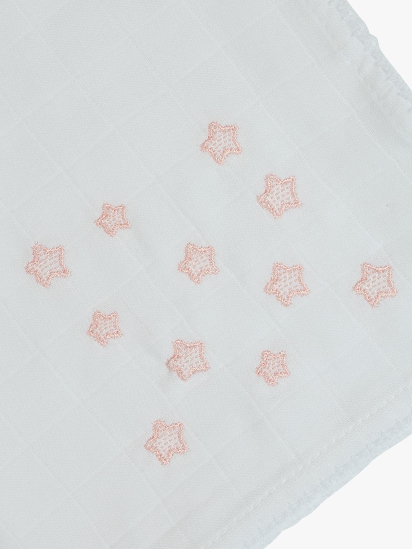 Fralda de Pano com Bordado de Estrelas