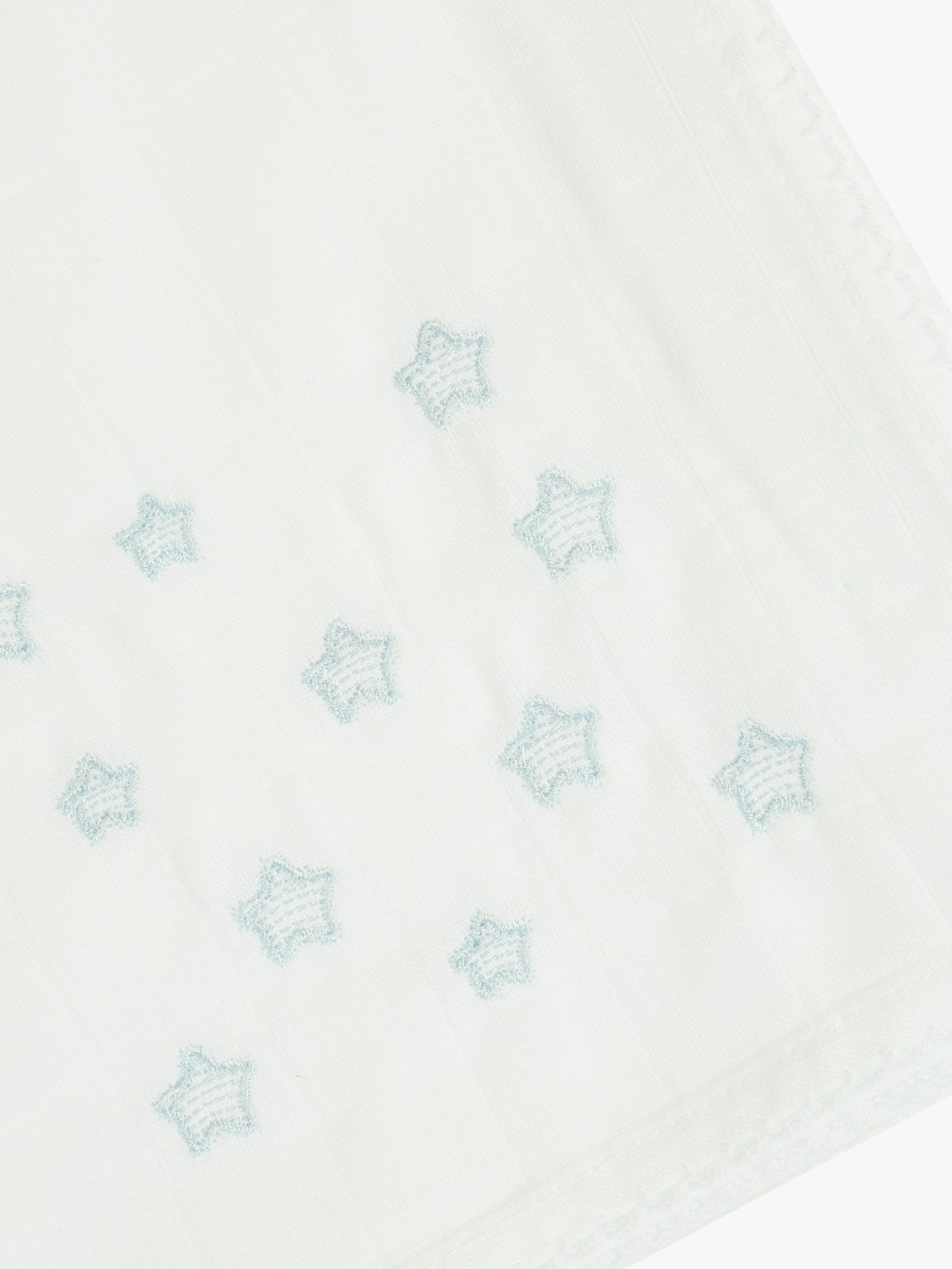 Fralda de Pano com Bordado de Estrelas