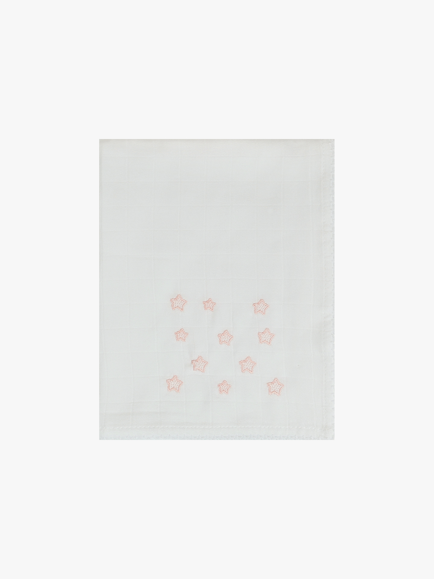 Fralda de Pano com Bordado de Estrelas