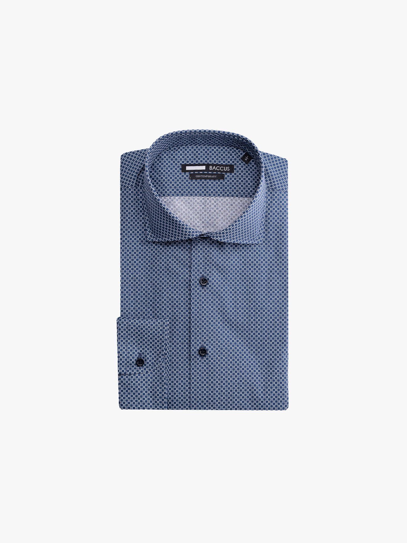 Camisa com Padro Geomtrico