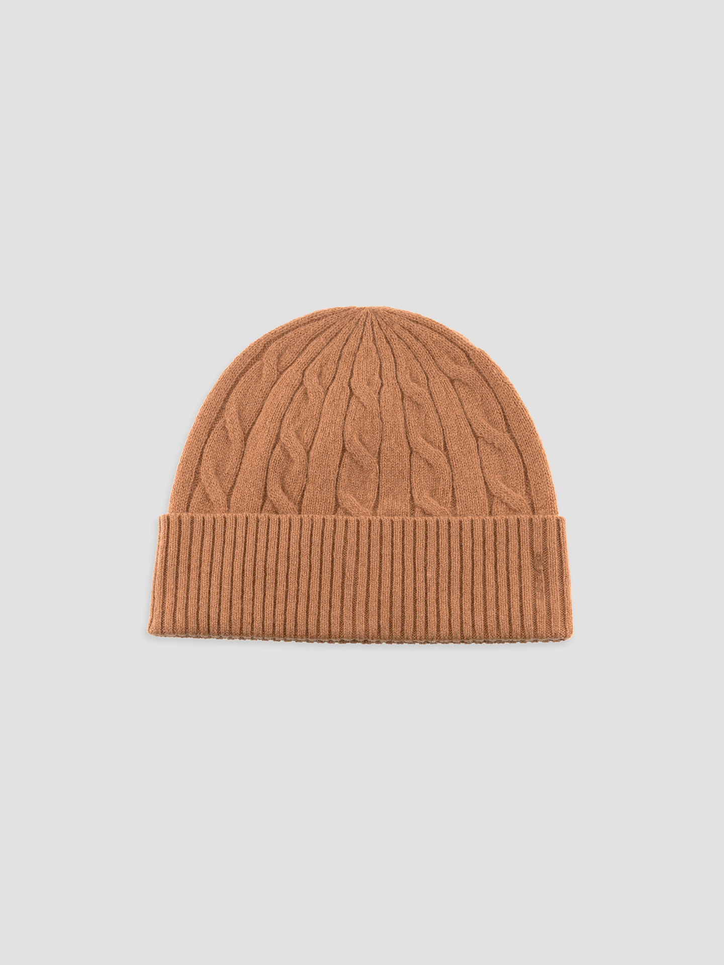 Gorro em Malha Trançada