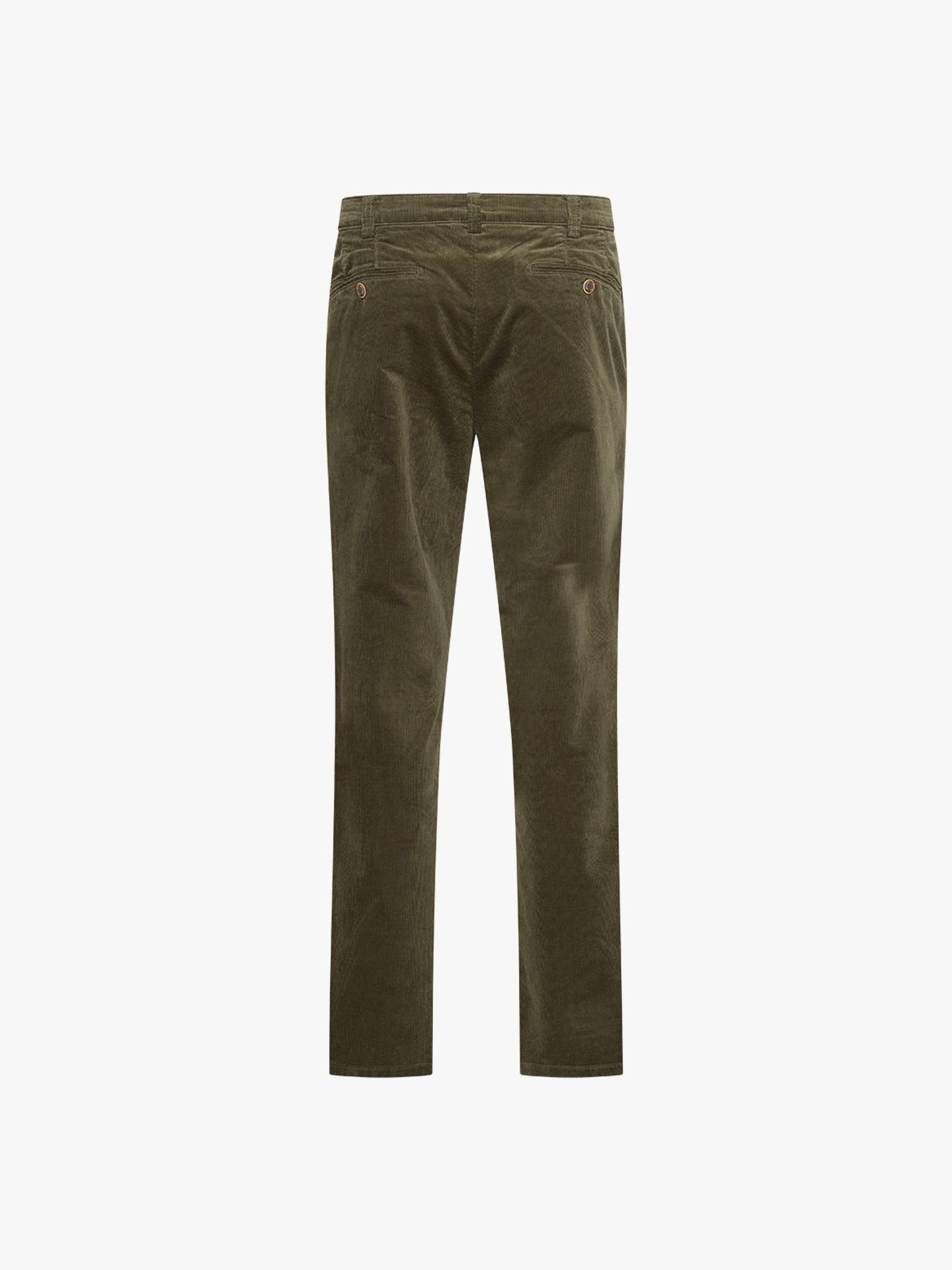 Calças de Bombazina Straight Fit