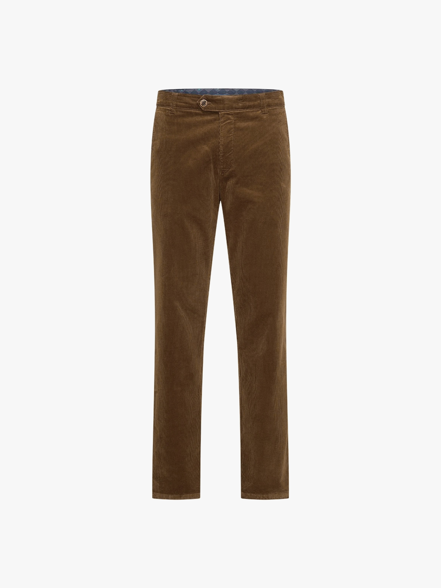 Calças de Bombazina Straight Fit