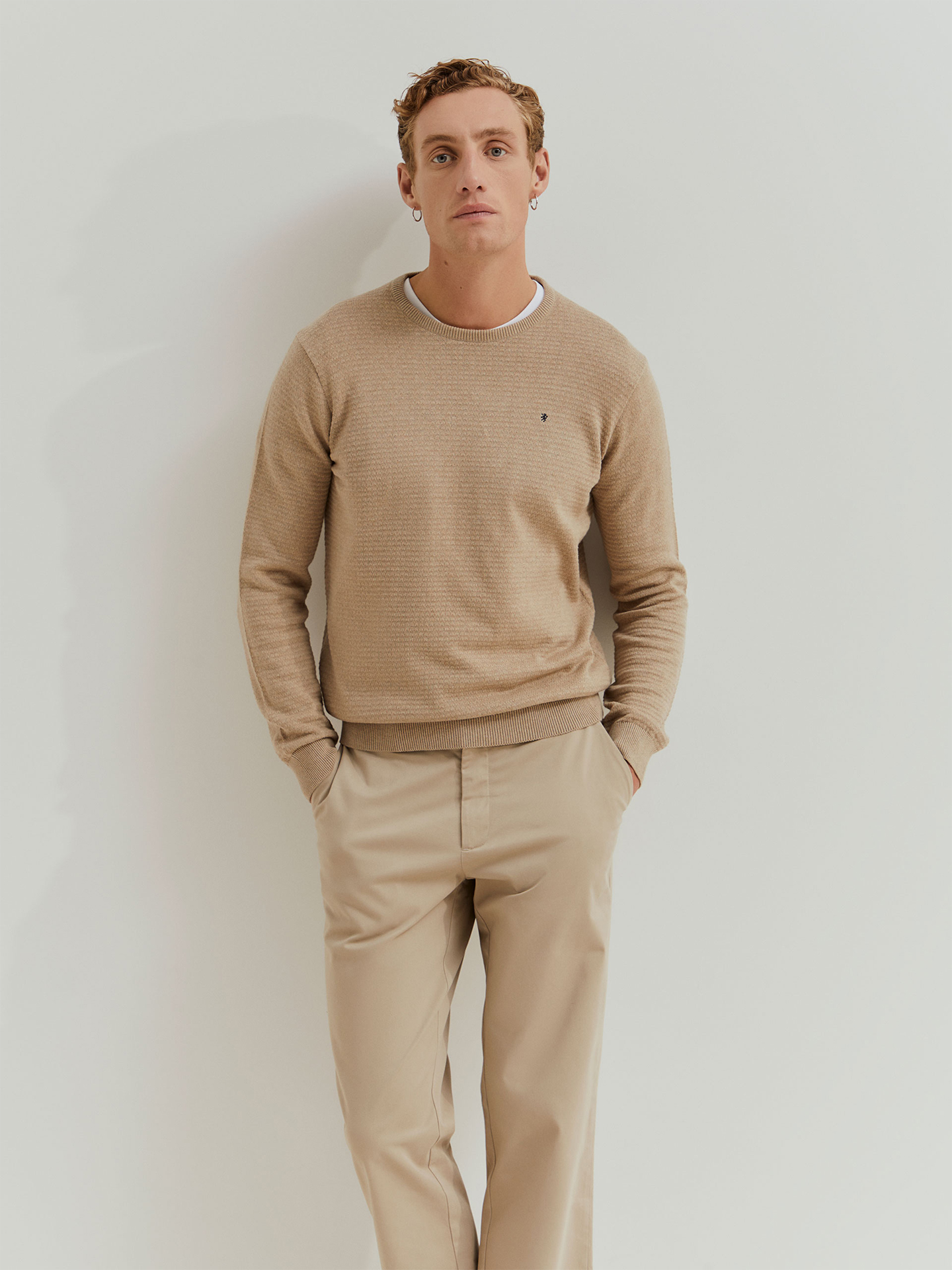 Camisola de Malha Texturizada