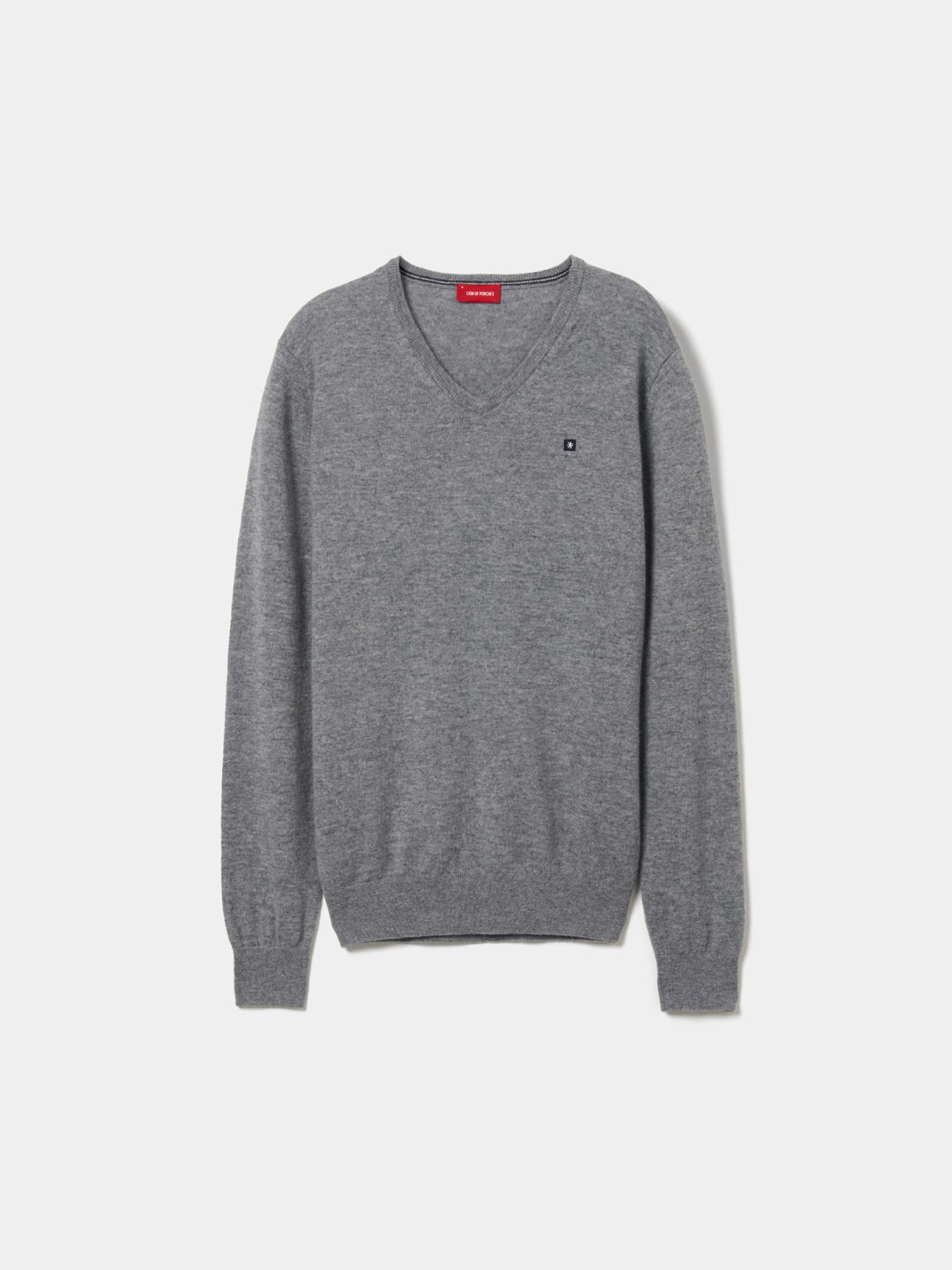 Pullover de Malha com Decote em V