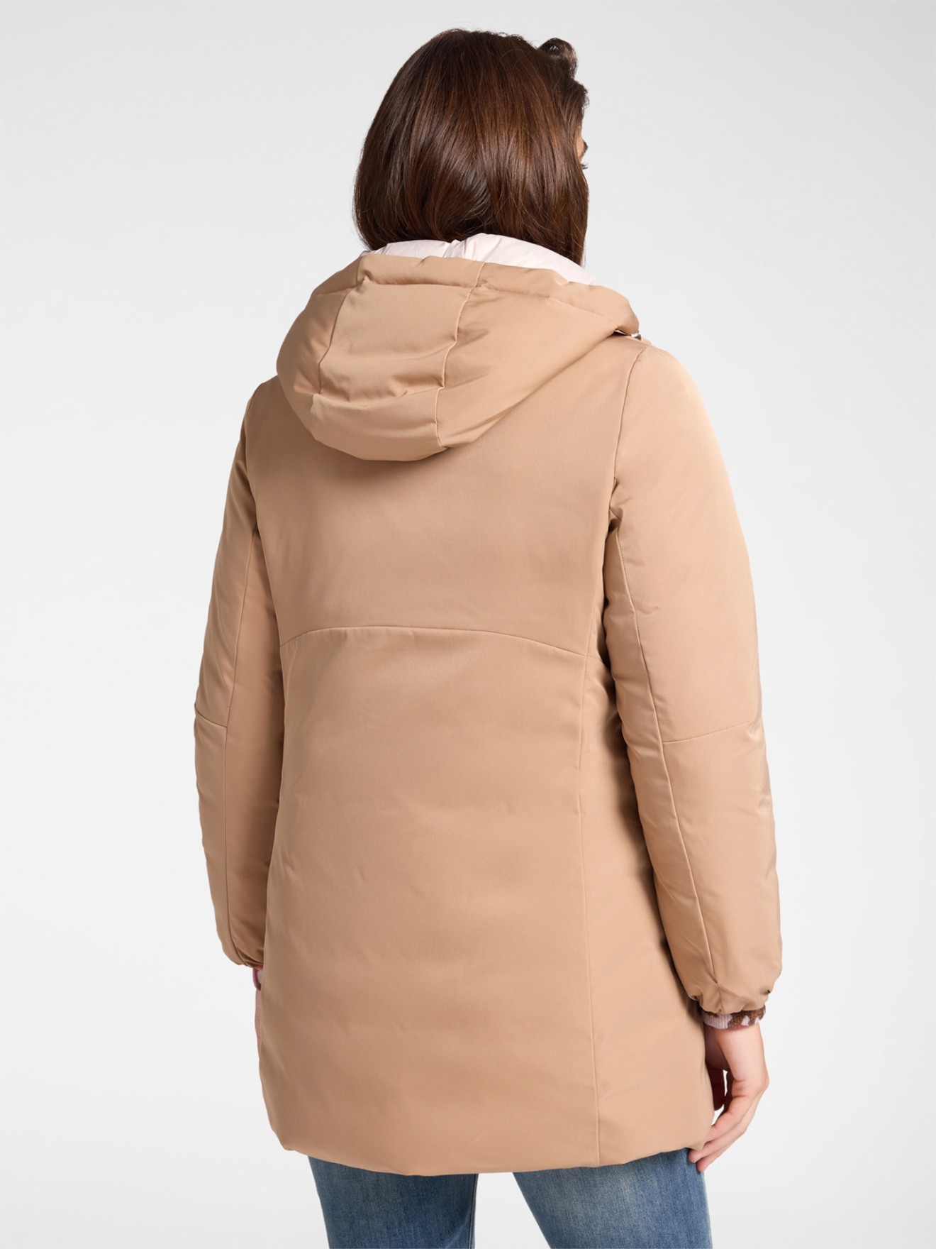 Parka Acolchoada com Capuz