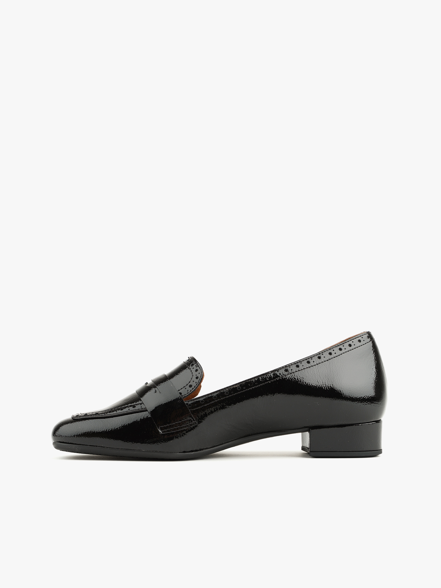 Loafers em Verniz com Salto