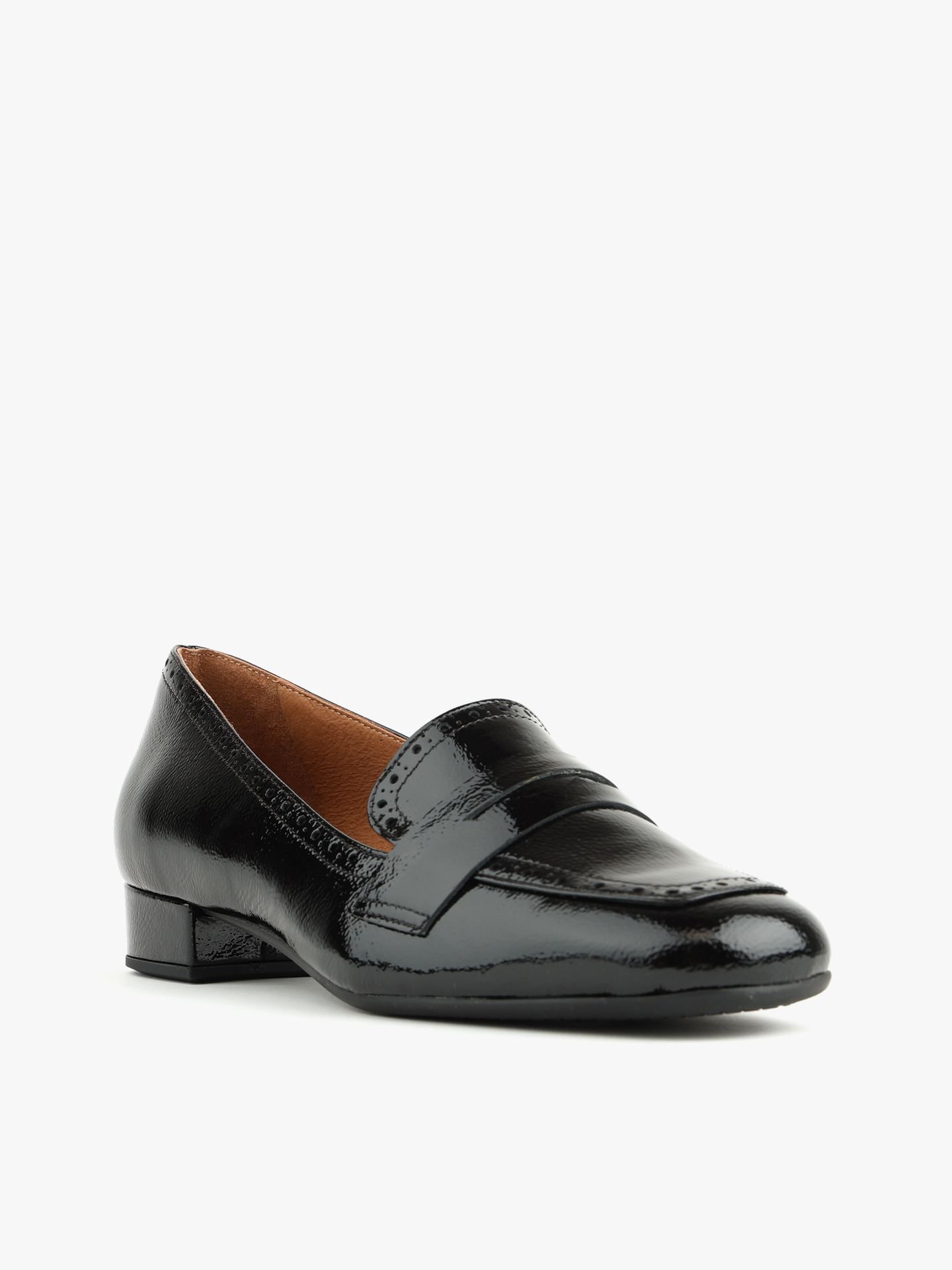 Loafers em Verniz com Salto