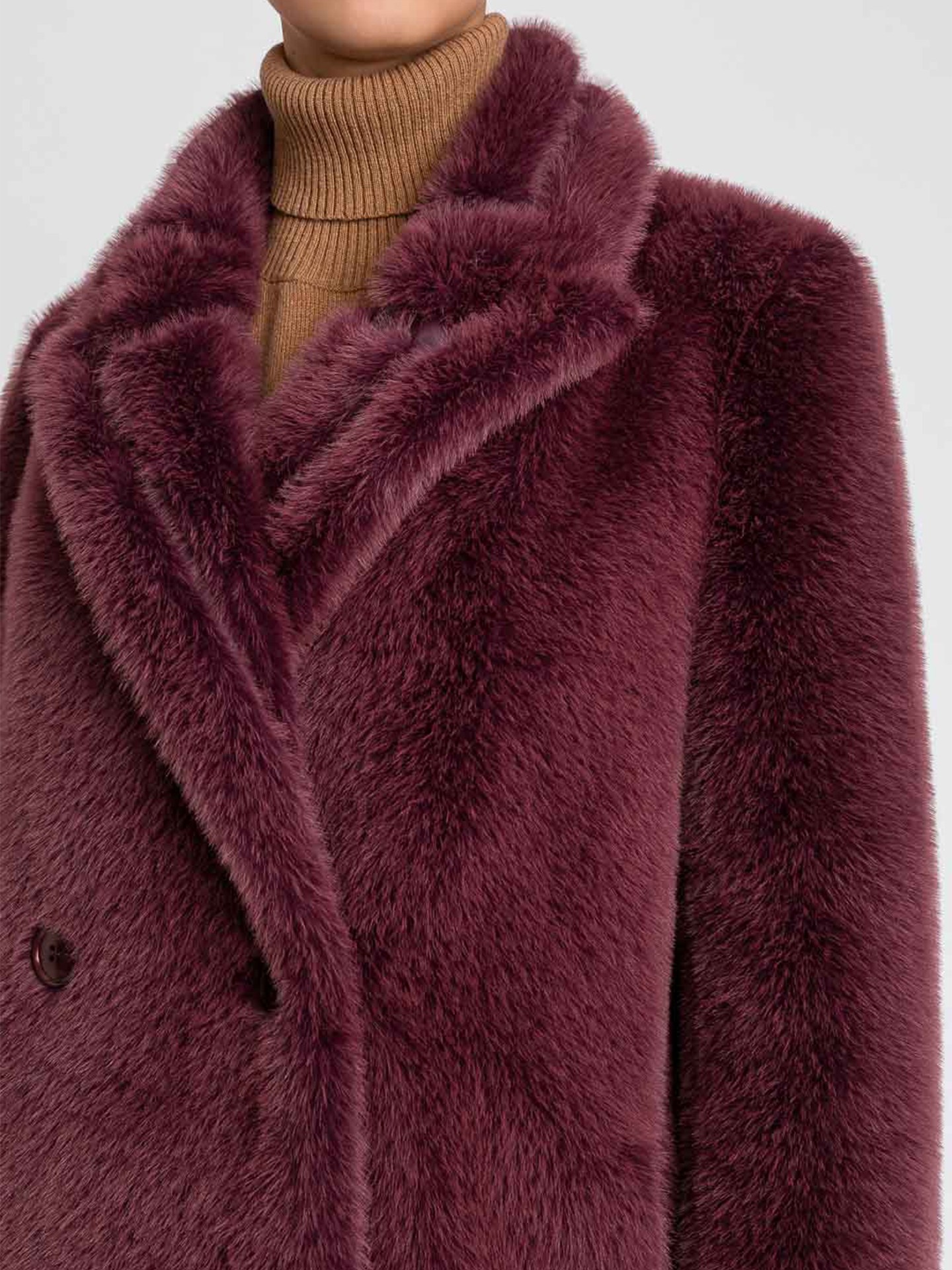 Casaco de Efeito Pelo