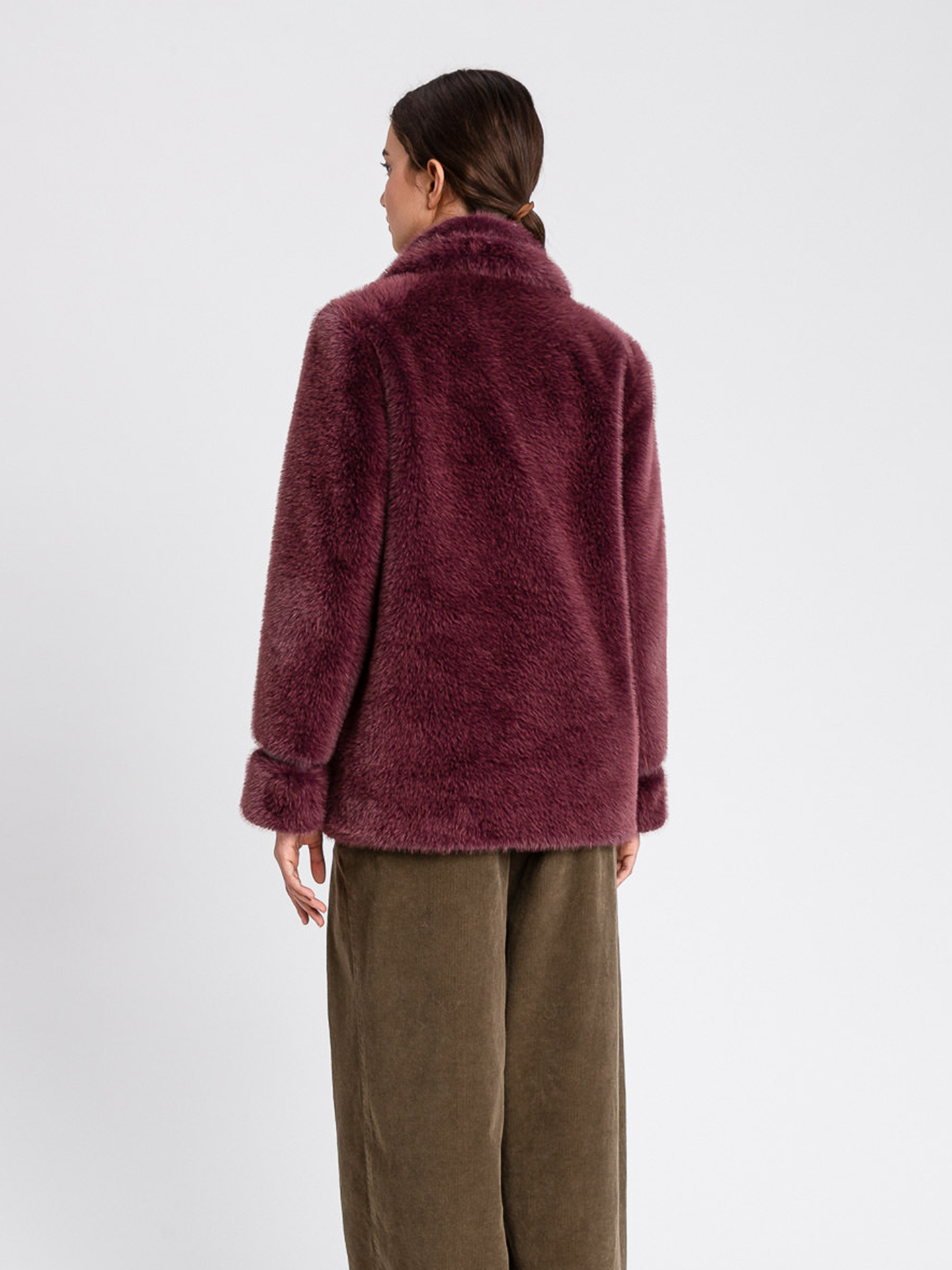 Casaco de Efeito Pelo