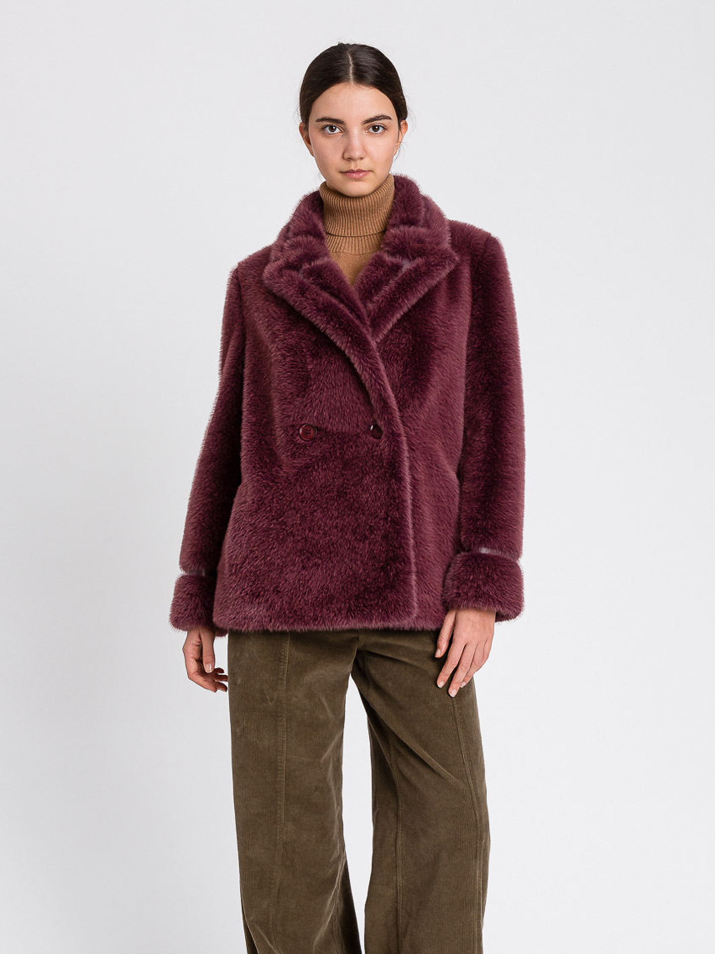 Casaco de Efeito Pelo