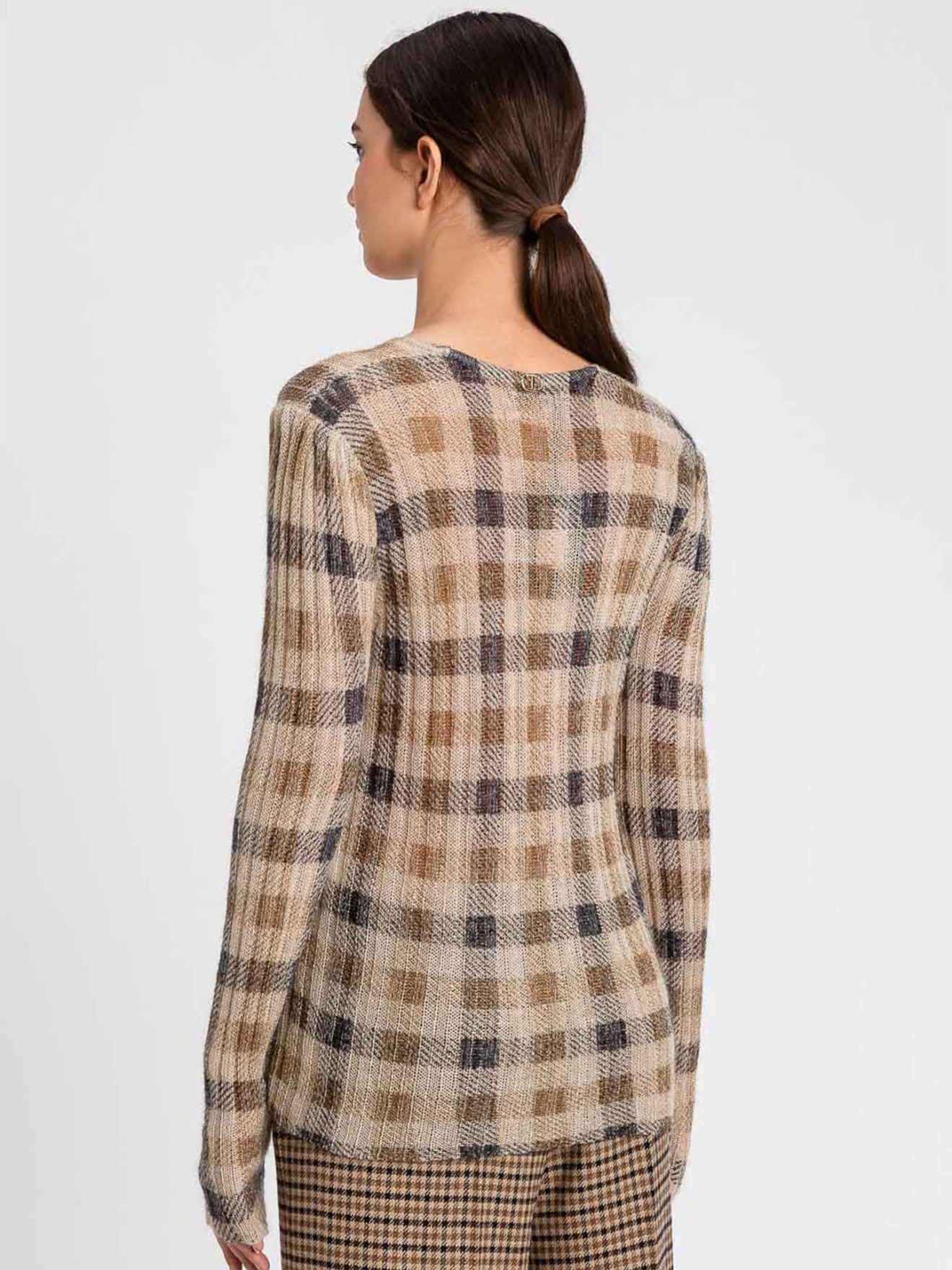 Camisola de Malha com Padrão