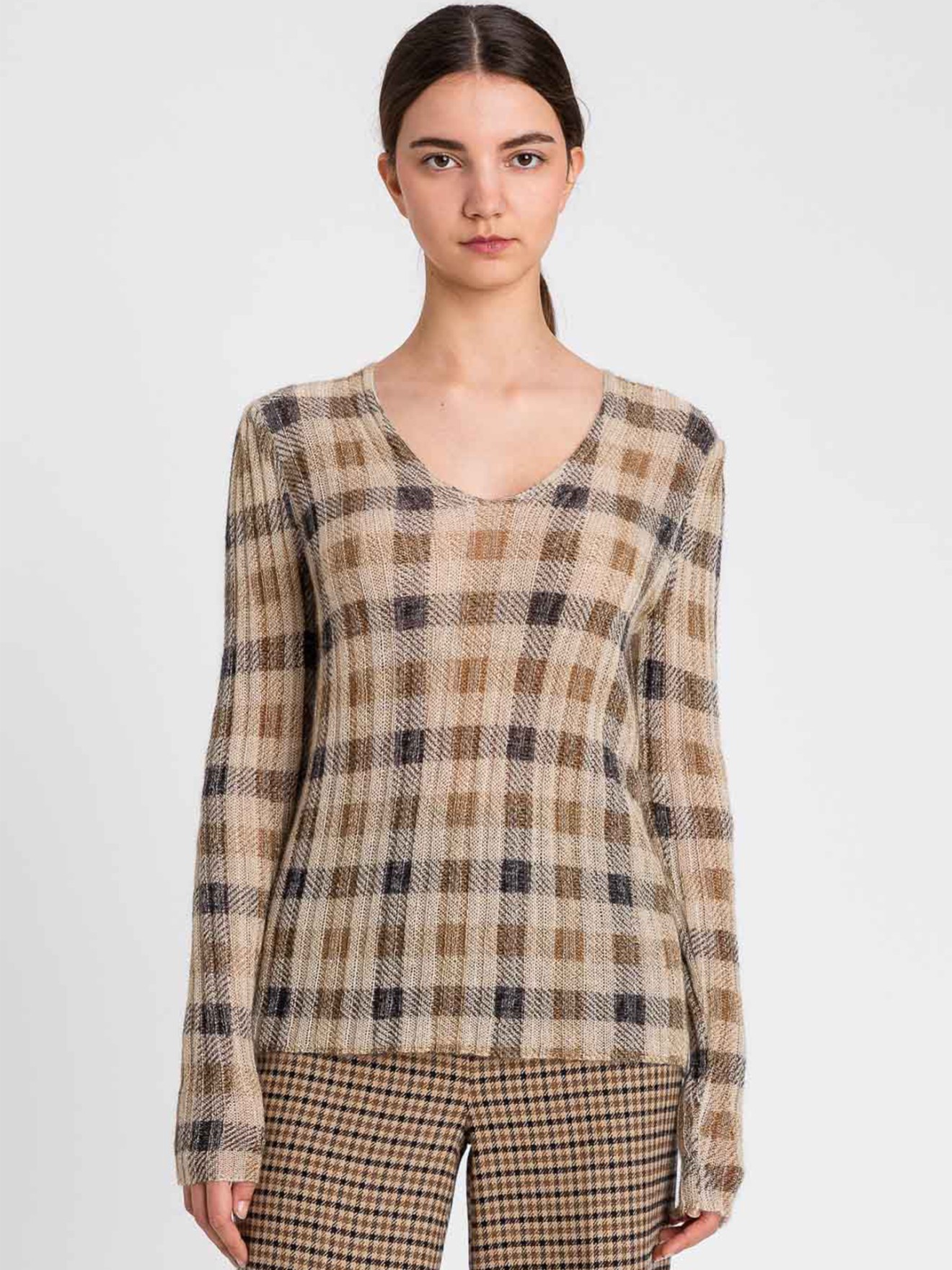 Camisola de Malha com Padrão