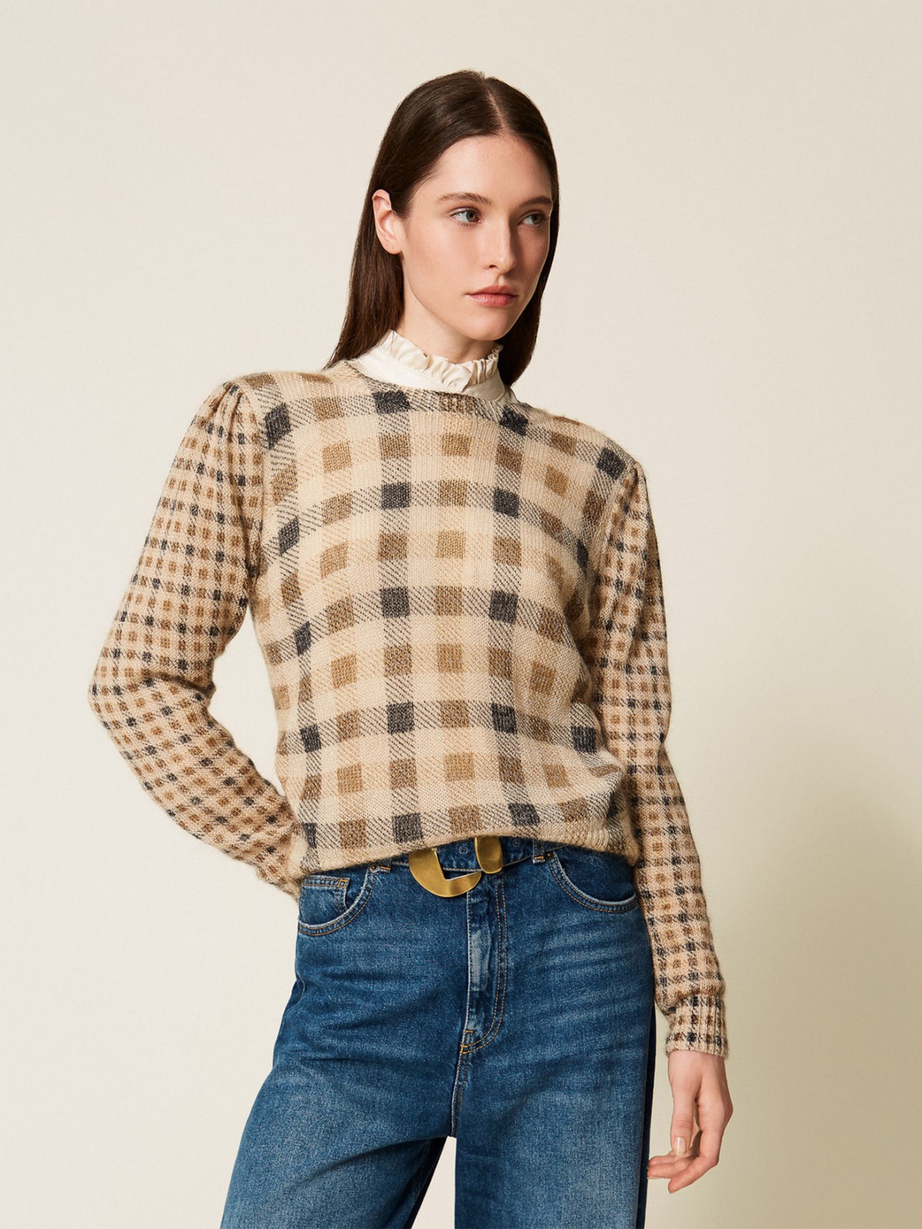 Camisola de Malha com Padro
