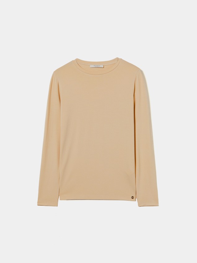 Camisola Bsica de Manga Comprida