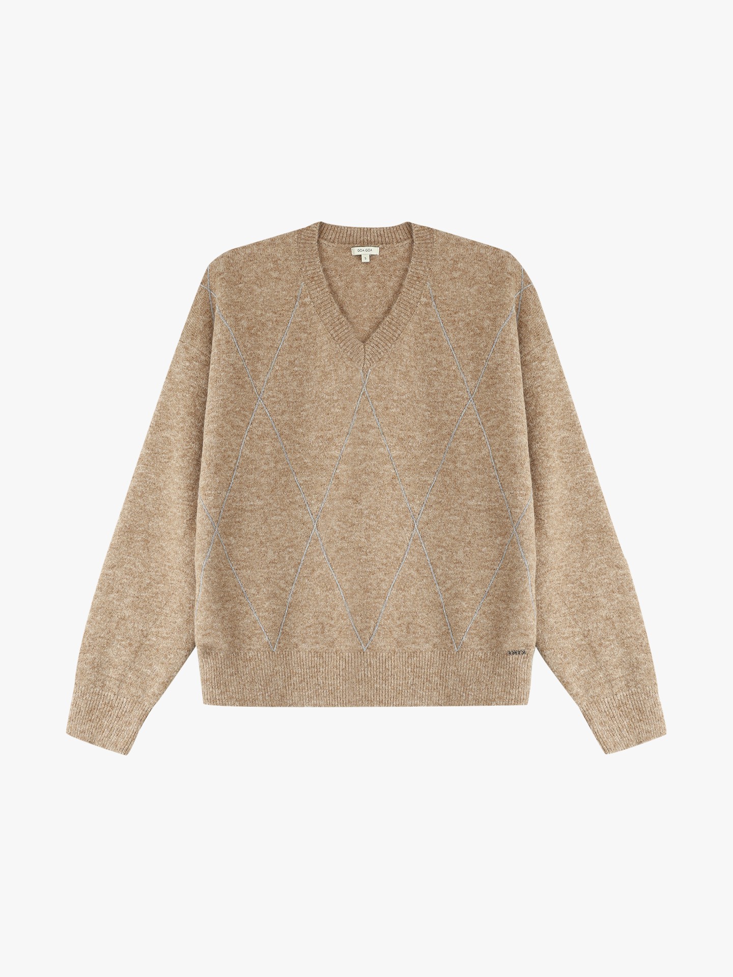 Camisola de Malha com Losangos