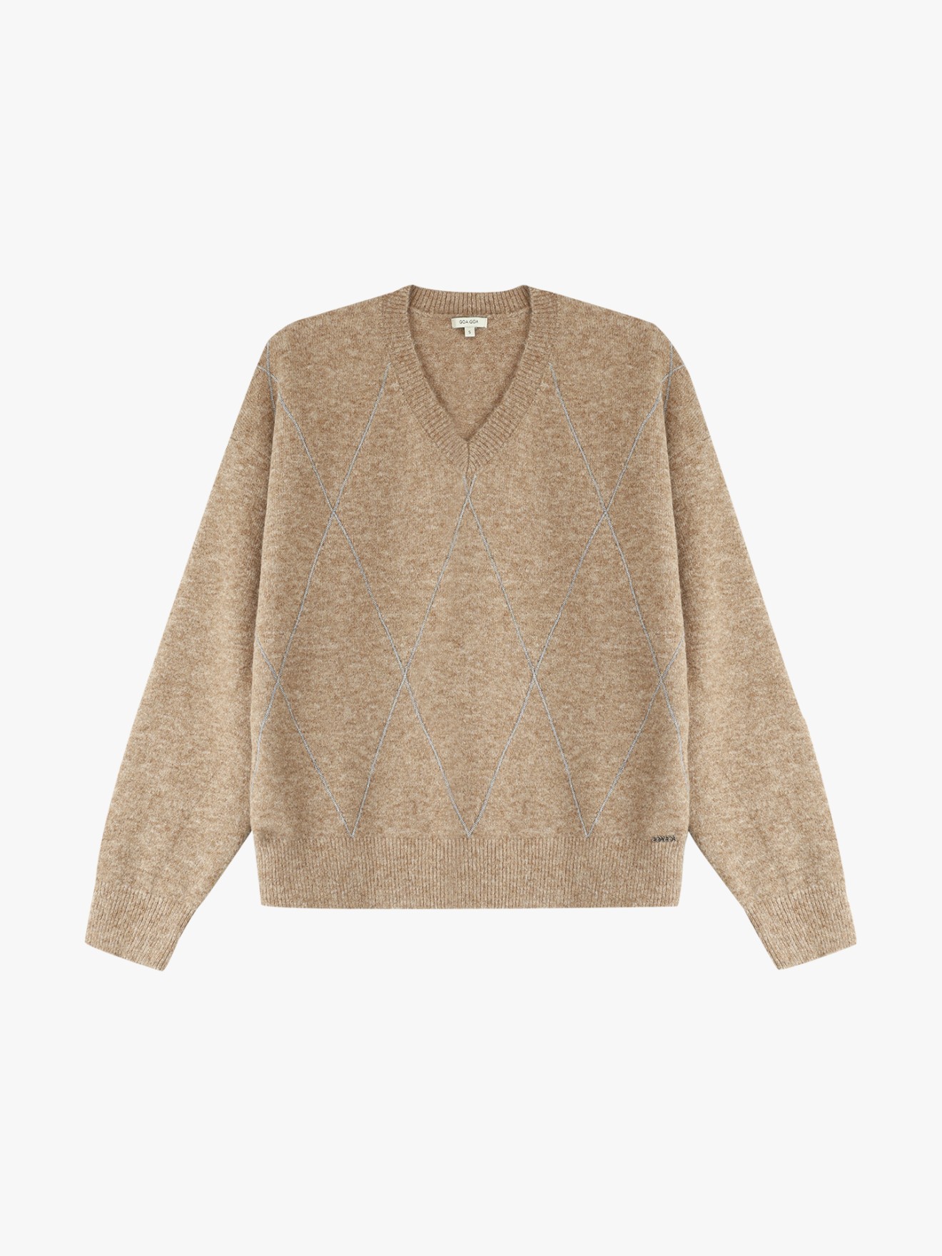 Camisola de Malha com Losangos