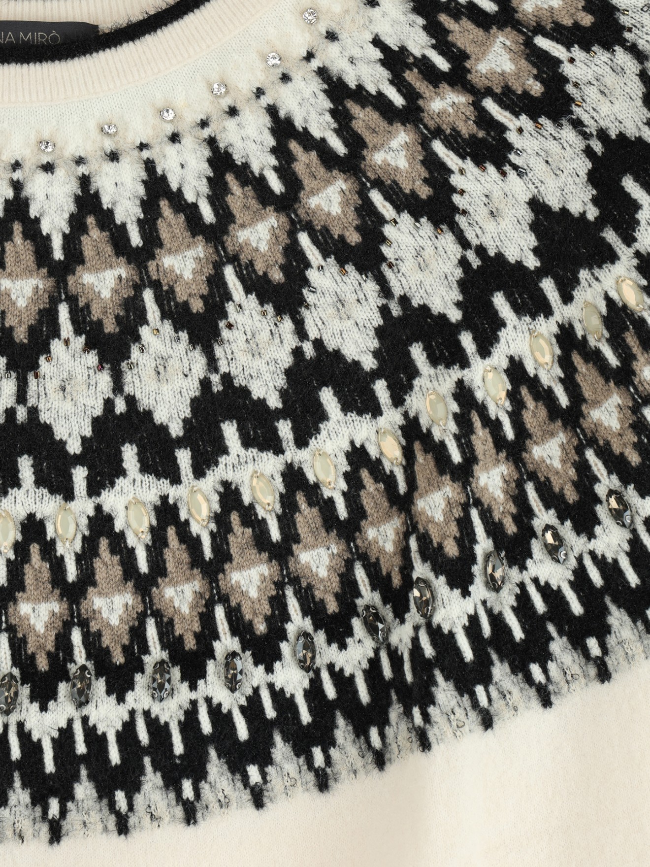 Camisola de Malha com Padro Jacquard
