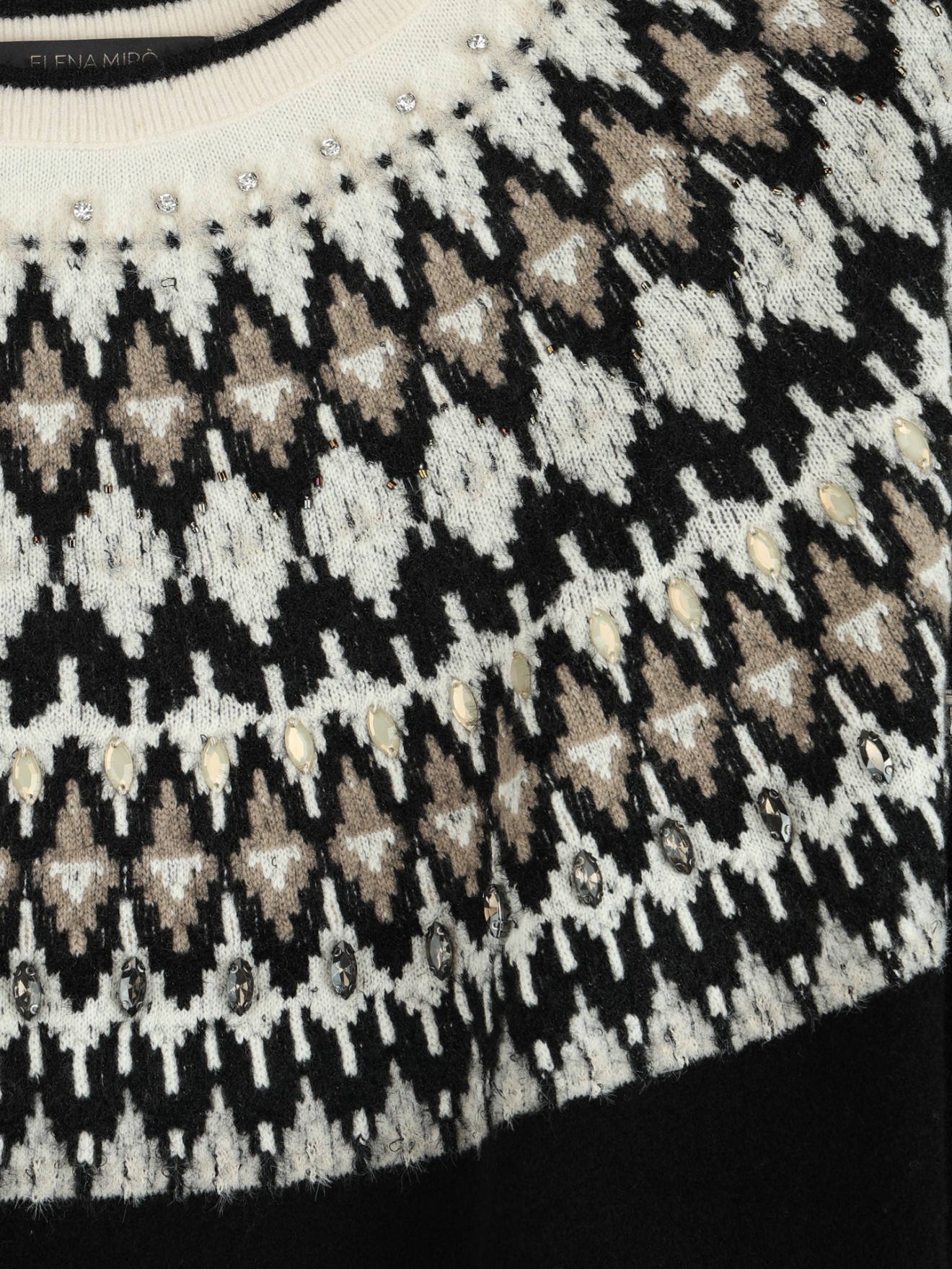 Camisola de Malha com Padro Jacquard