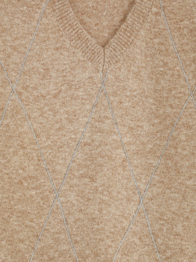 Camisola de Malha com Losangos