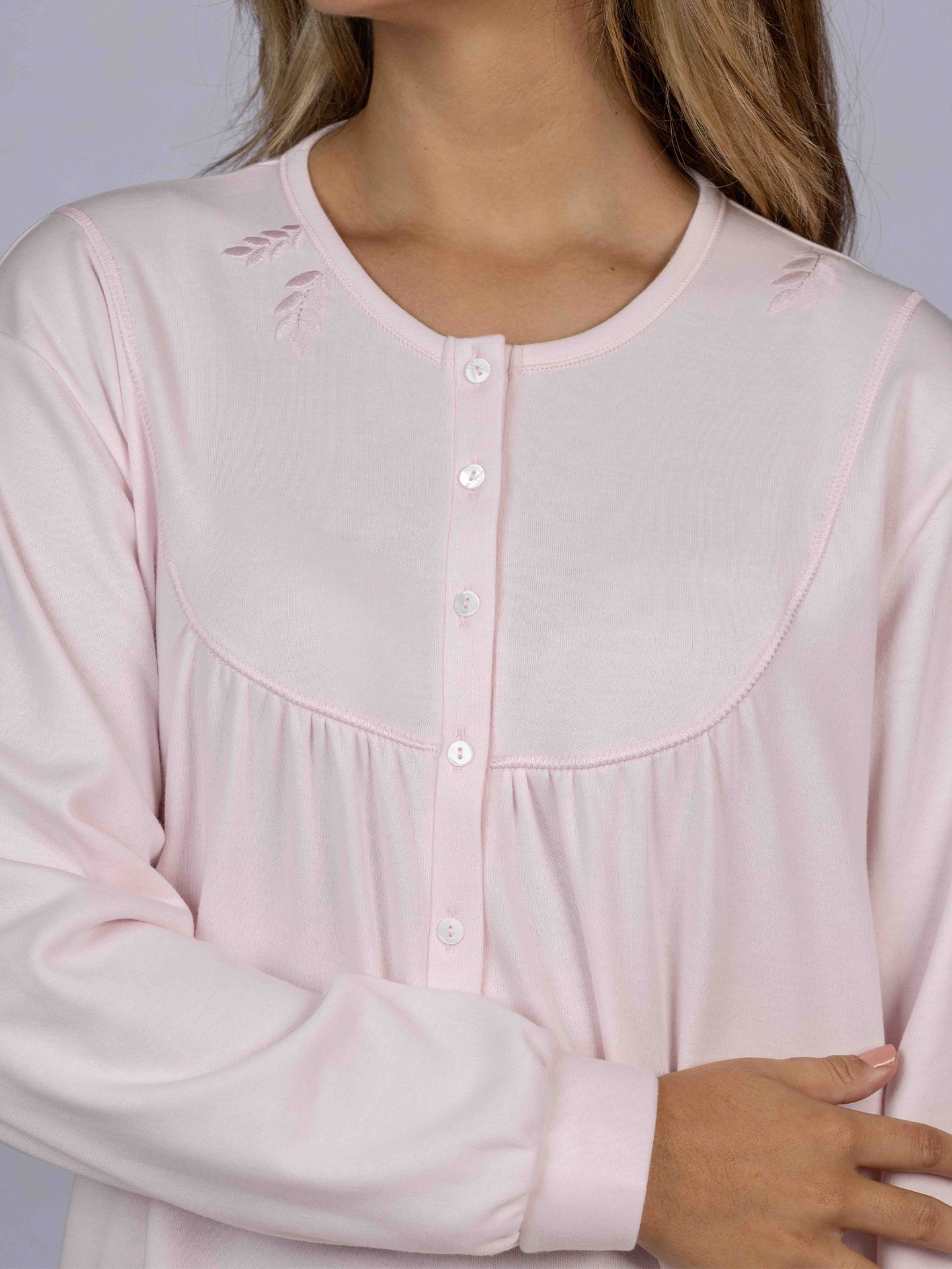 Camisa de Dormi com Bordado