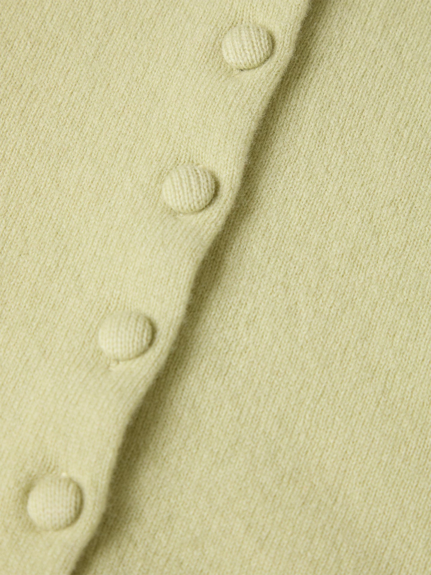 Cardigan de Malha em Mistura de Lã e Caxemira