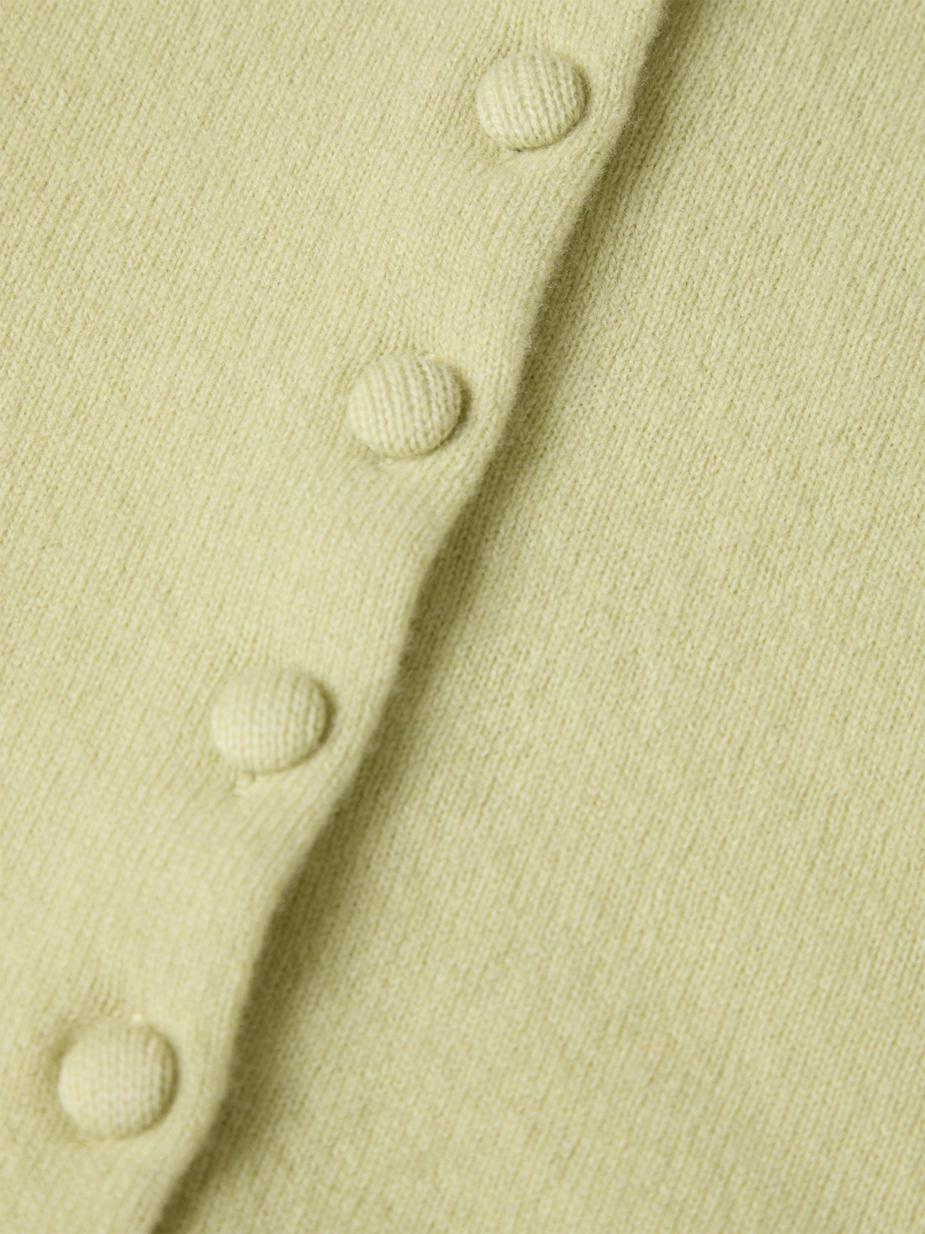 Cardigan de Malha em Mistura de Lã e Caxemira