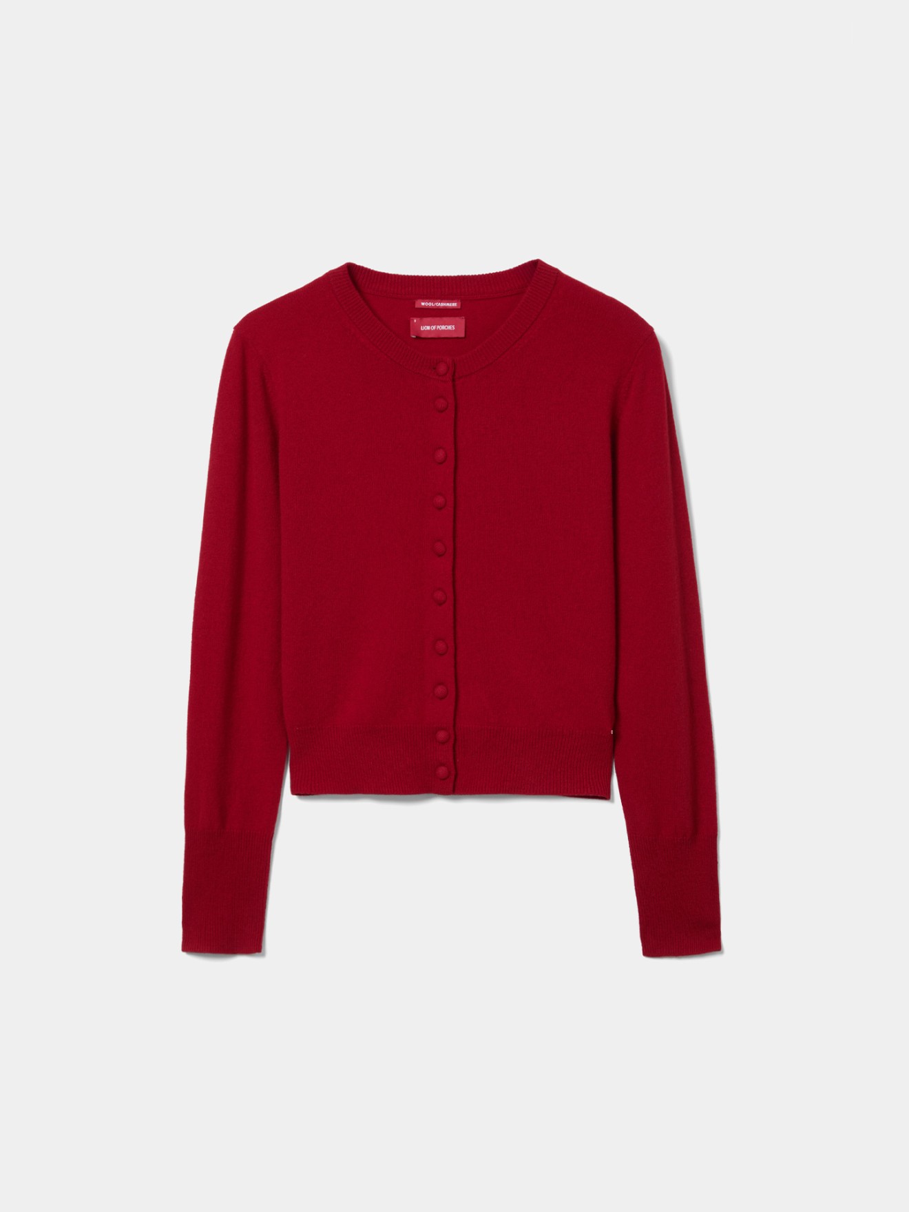 Cardigan de Malha em Mistura de L e Caxemira