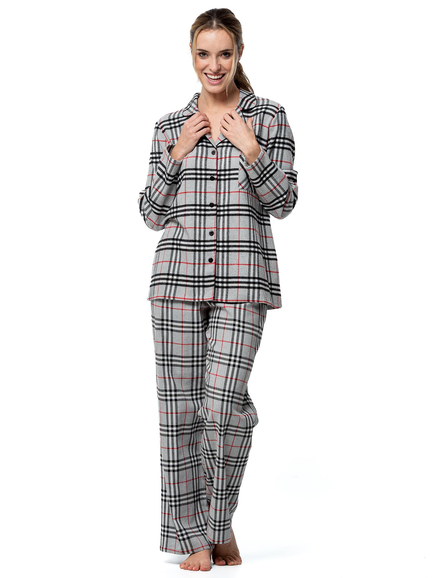 Pijama com Padrão Xadrez