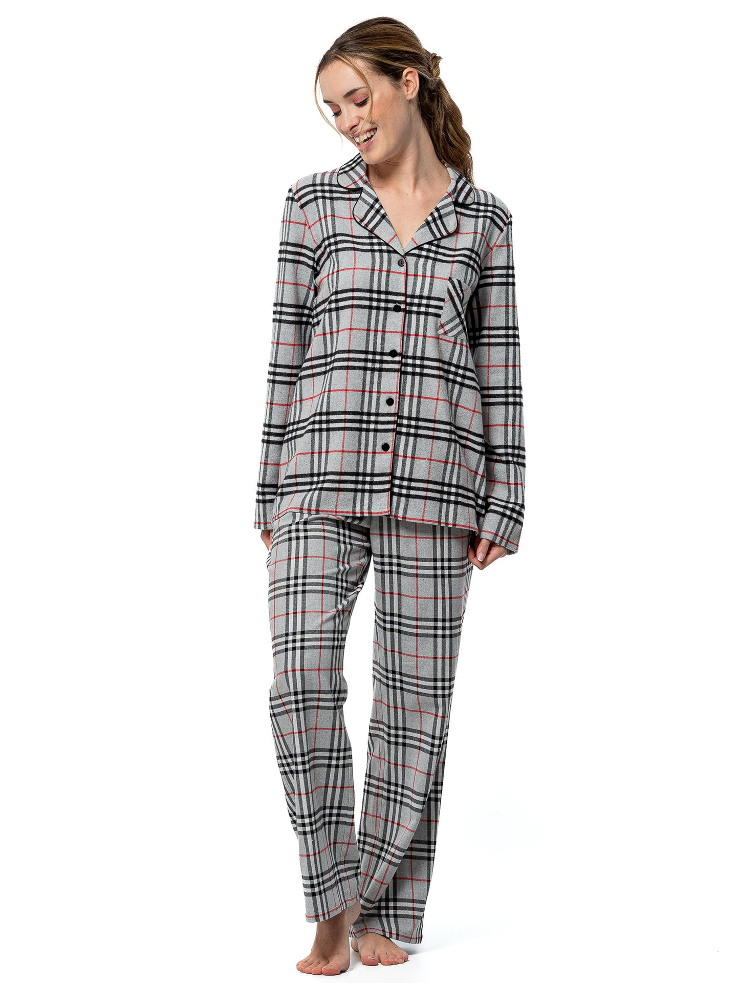 Pijama com Padrão Xadrez