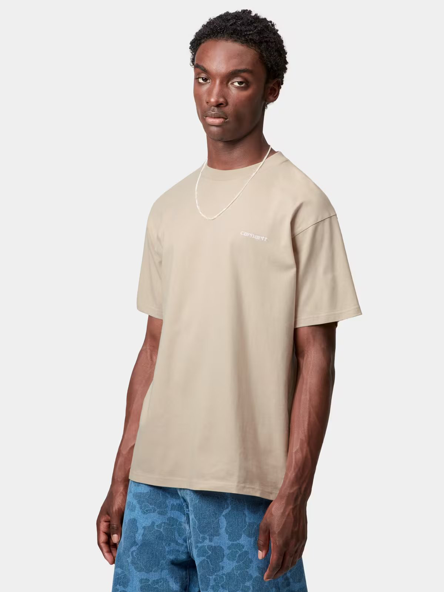 T-Shirt Script Embroidery