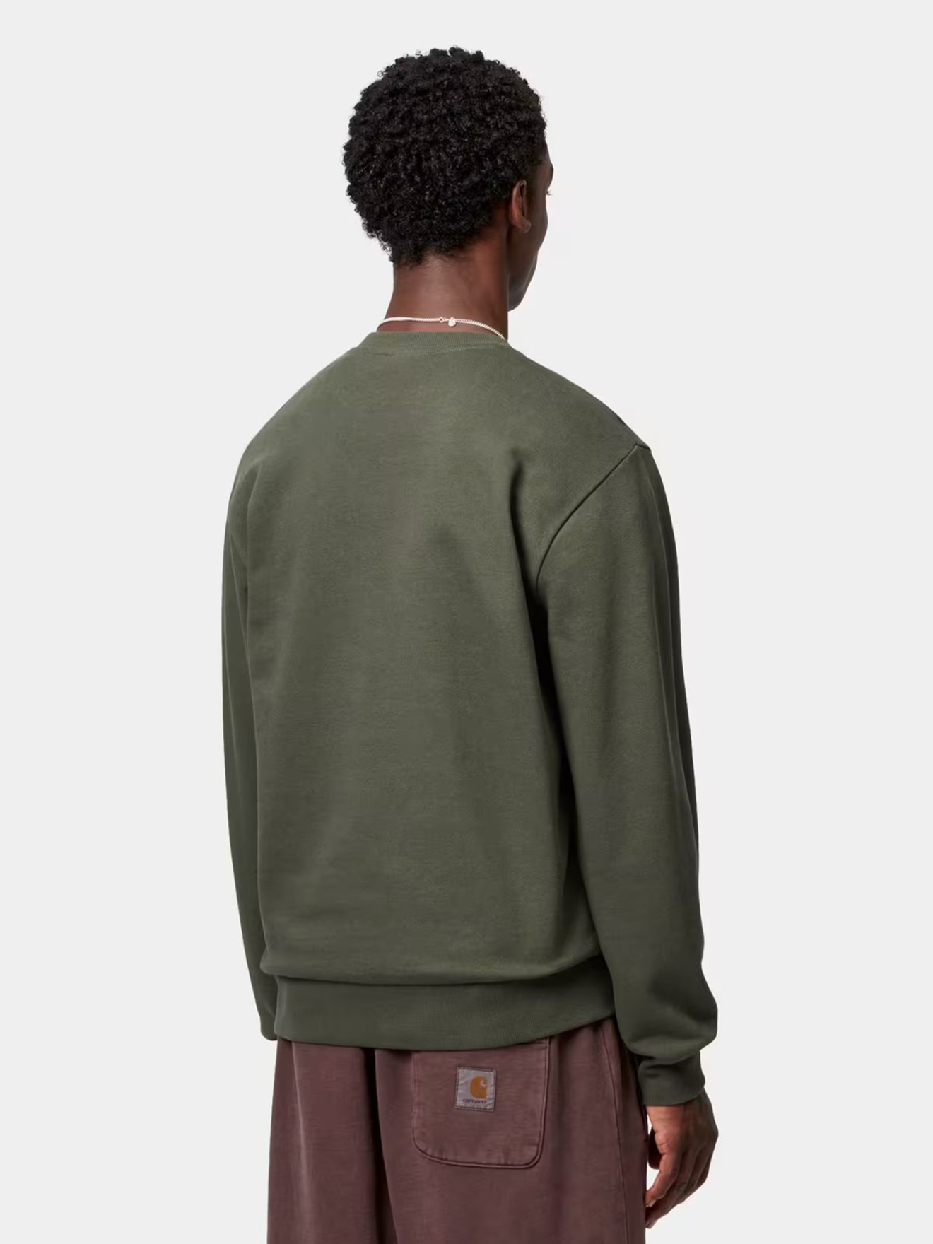 Sweatshirt Script Embroidery