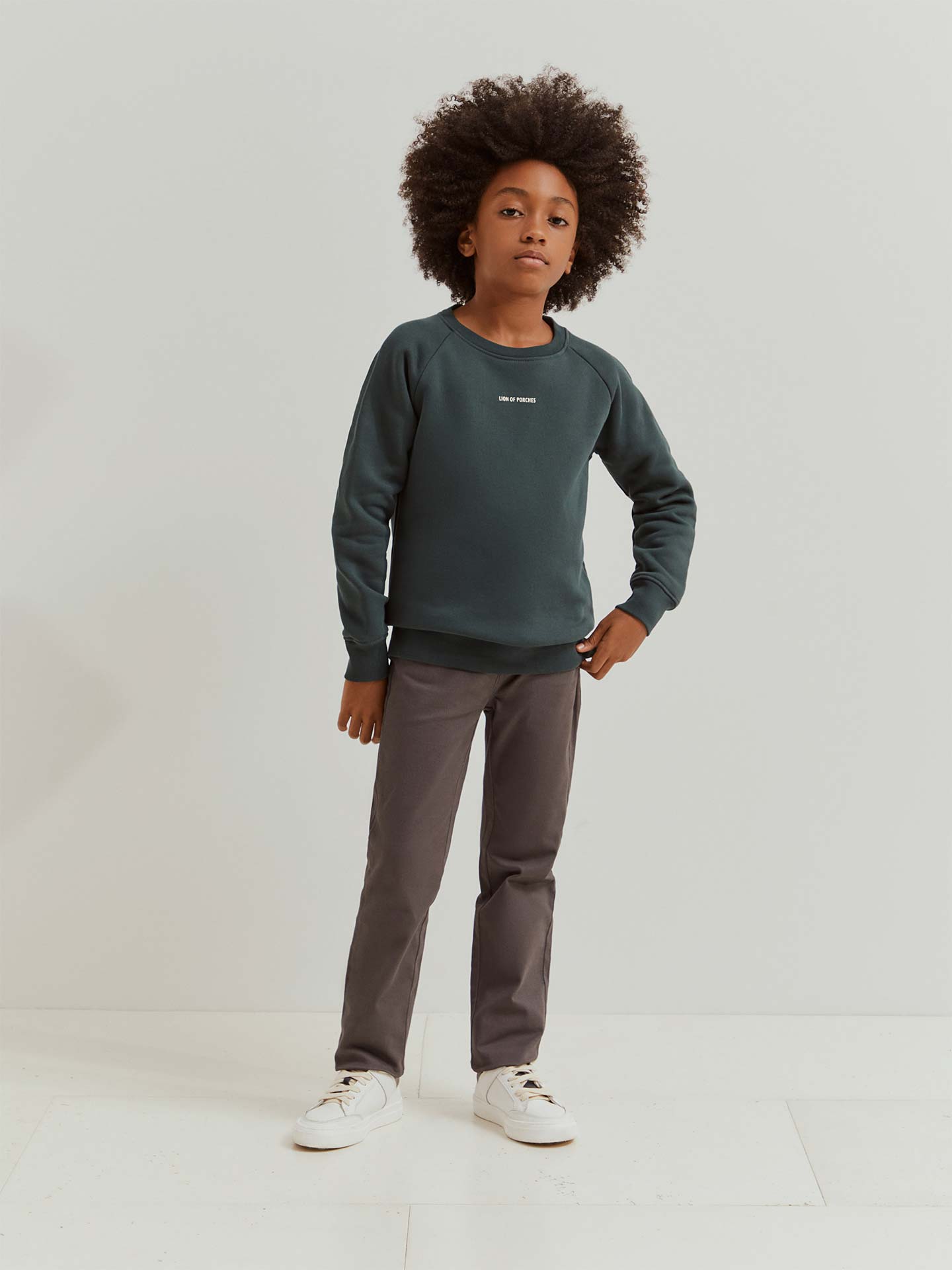 Sweatshirt com Gola Redonda