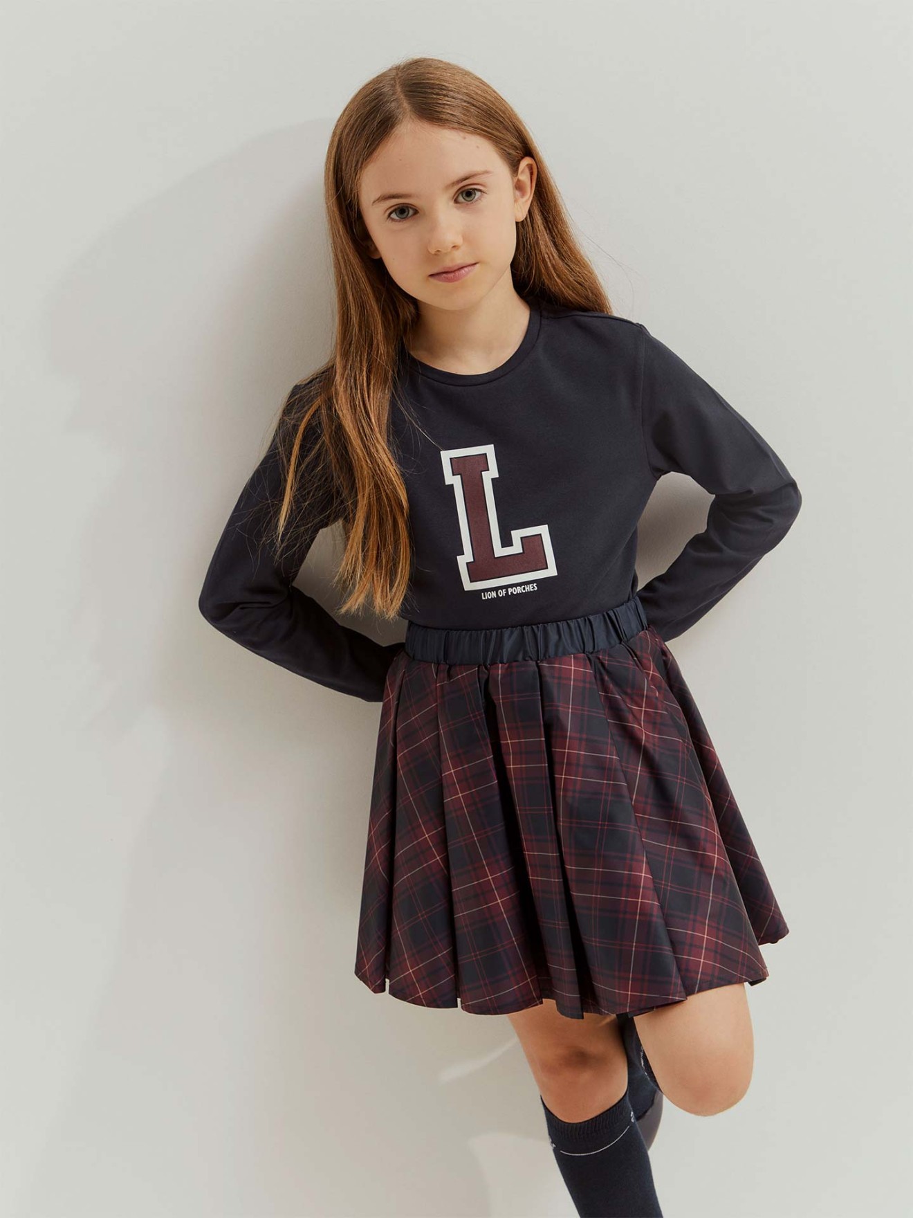 Camisola de Manga Comprida com Estampado