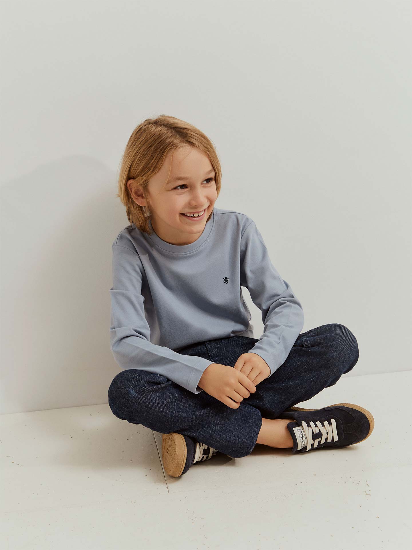 Camisola Básica de Manga Comprida