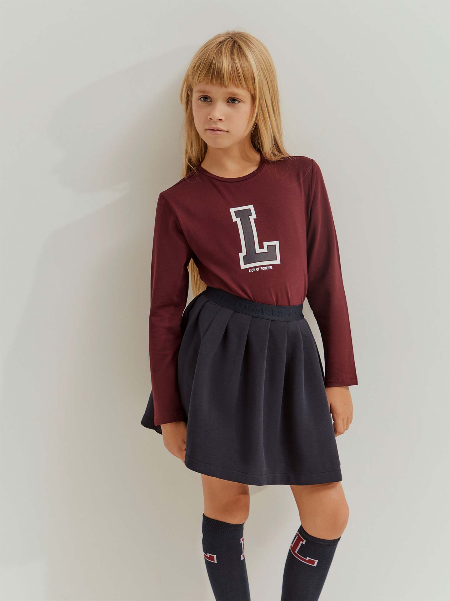 Camisola de Manga Comprida com Estampado