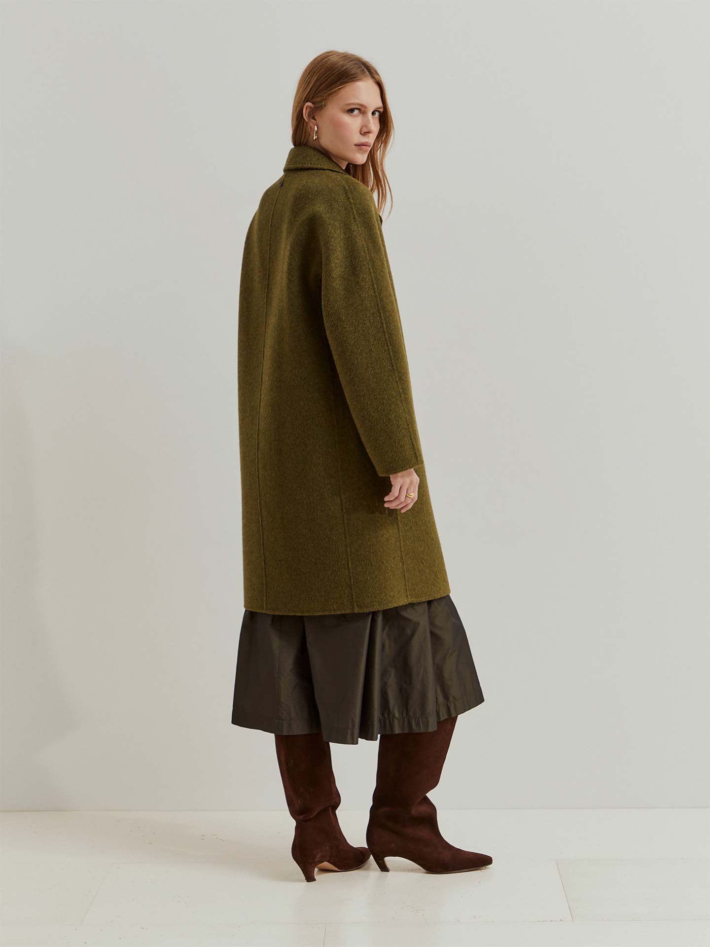 Sobretudo de Trespasse em Lã