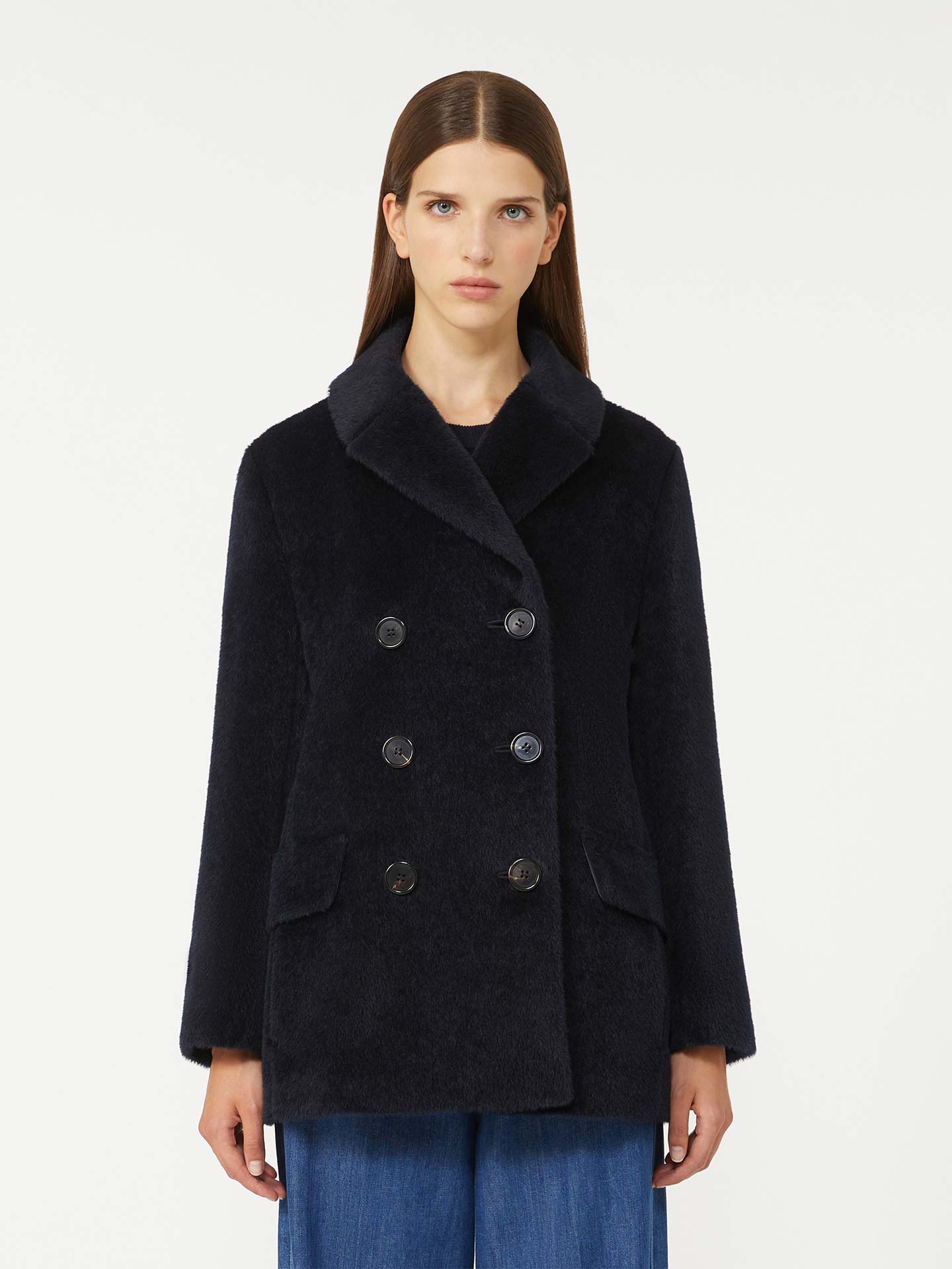 Casaco de Trespasse em Lã Attilio