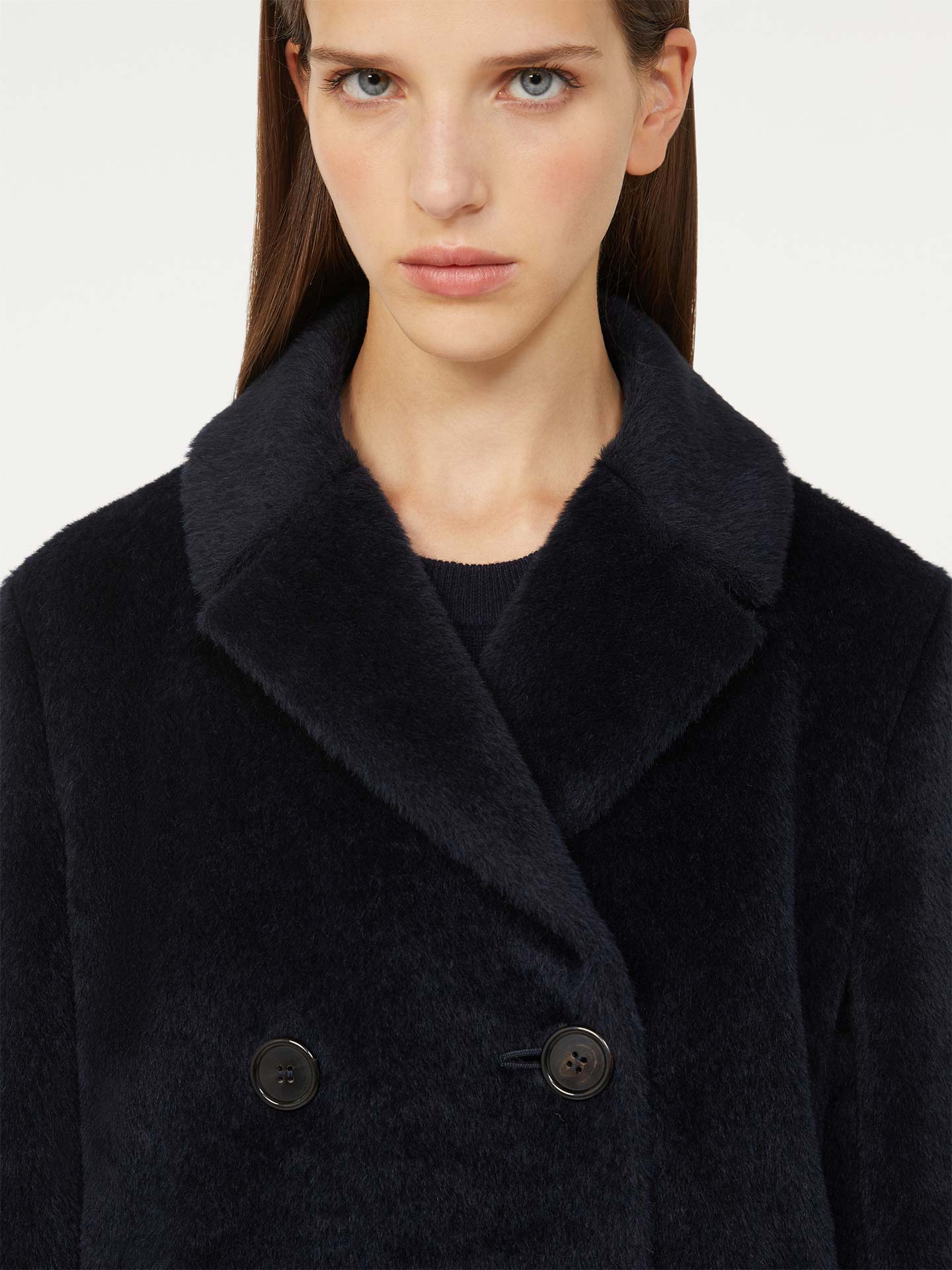 Casaco de Trespasse em Lã Attilio