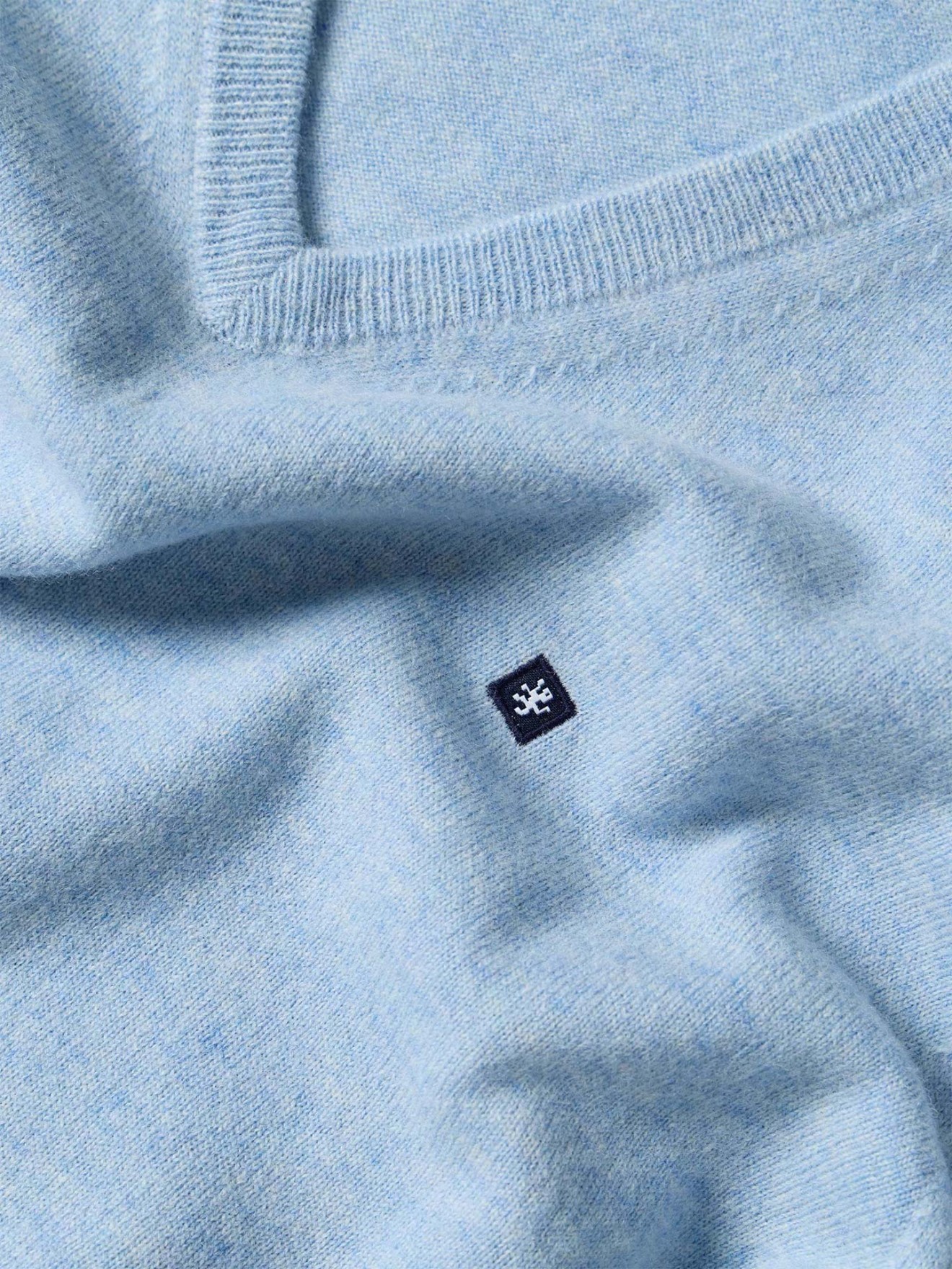 Pullover de Malha com Decote em V